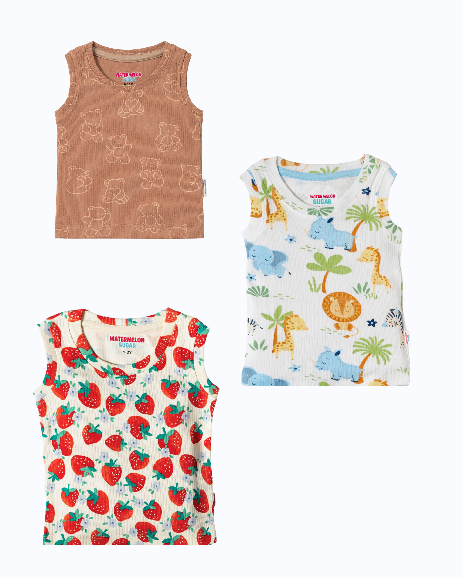 SLEEVELESS TSHIRTS-1-2Y (SL1)
