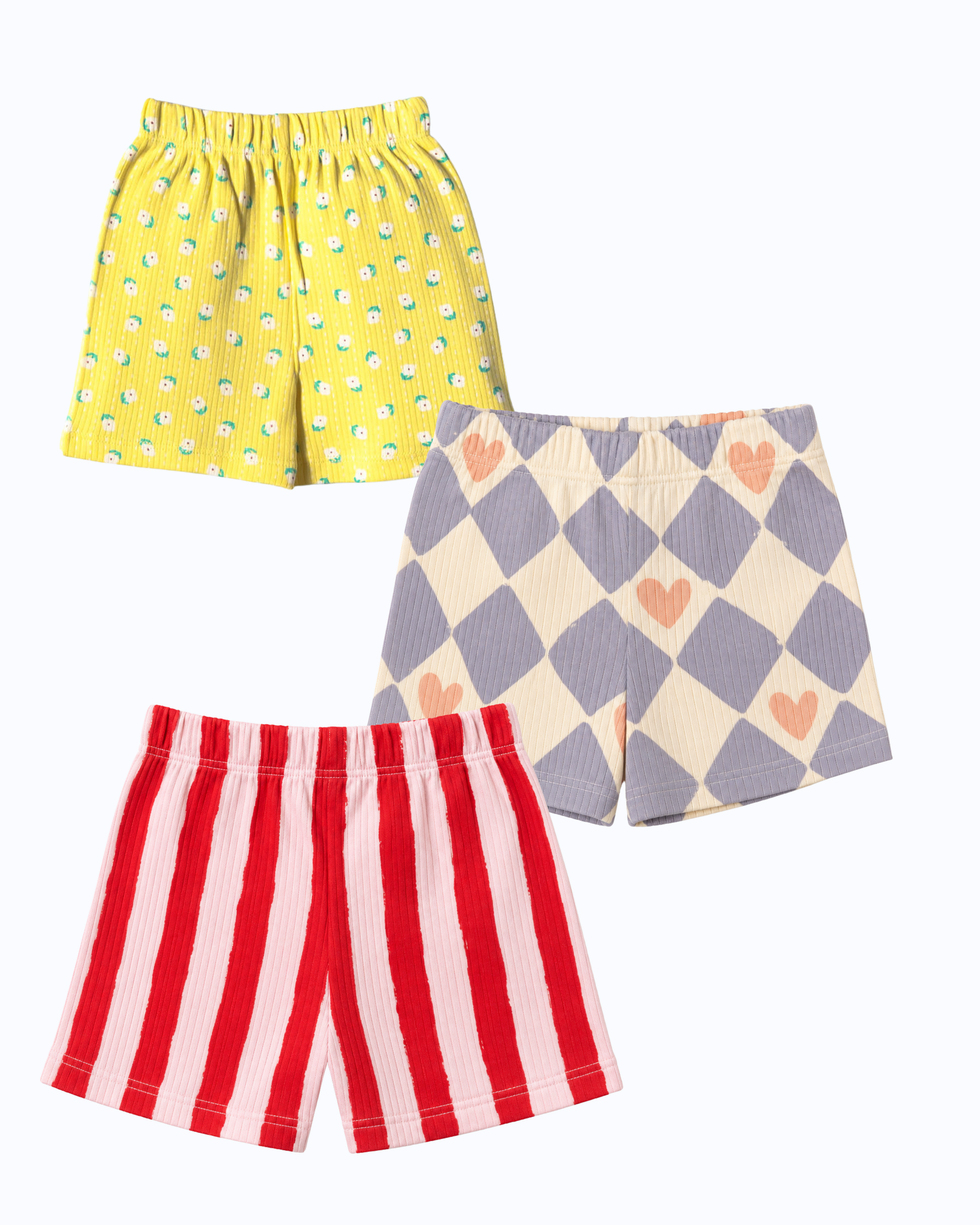 SHORTS 1-2Y(PACK OF 3)-SL11