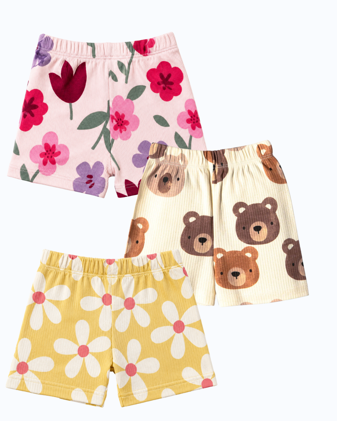 SHORTS 3-4Y(PACK OF 3)-SL8