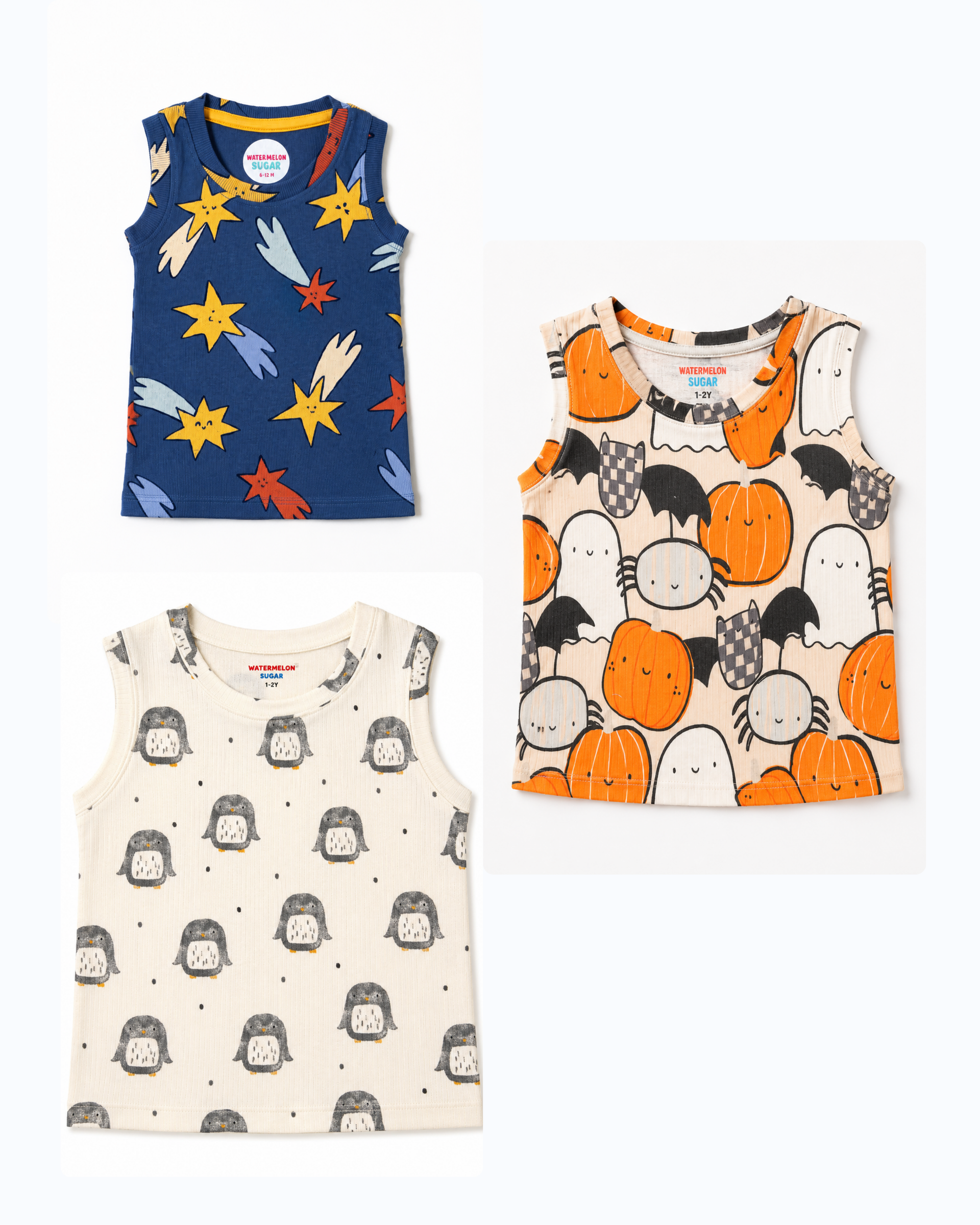 SLEEVELESS TSHIRTS-1-2Y(SL2)