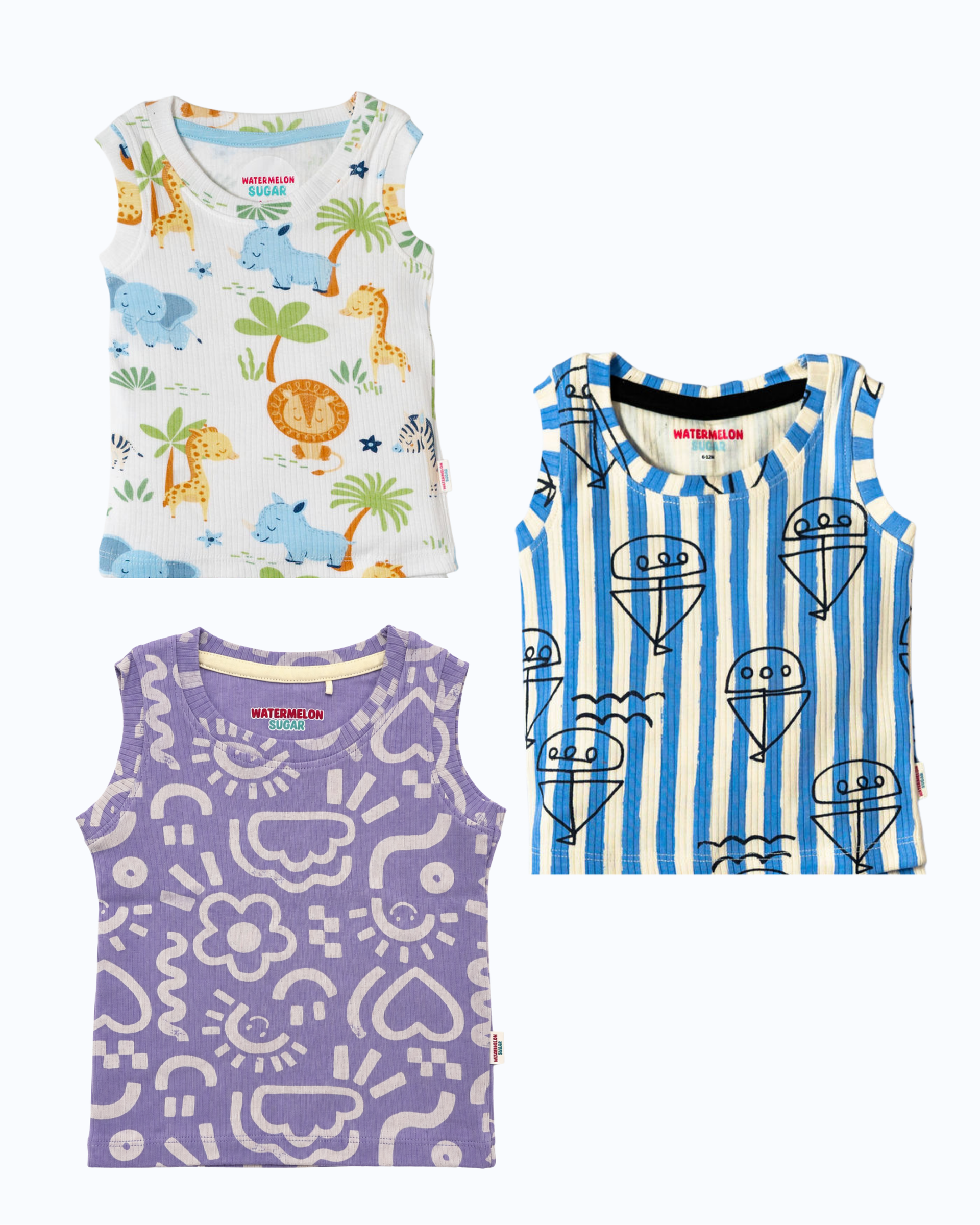 SLEEVELESS TSHIRTS-1-2Y (SL3)