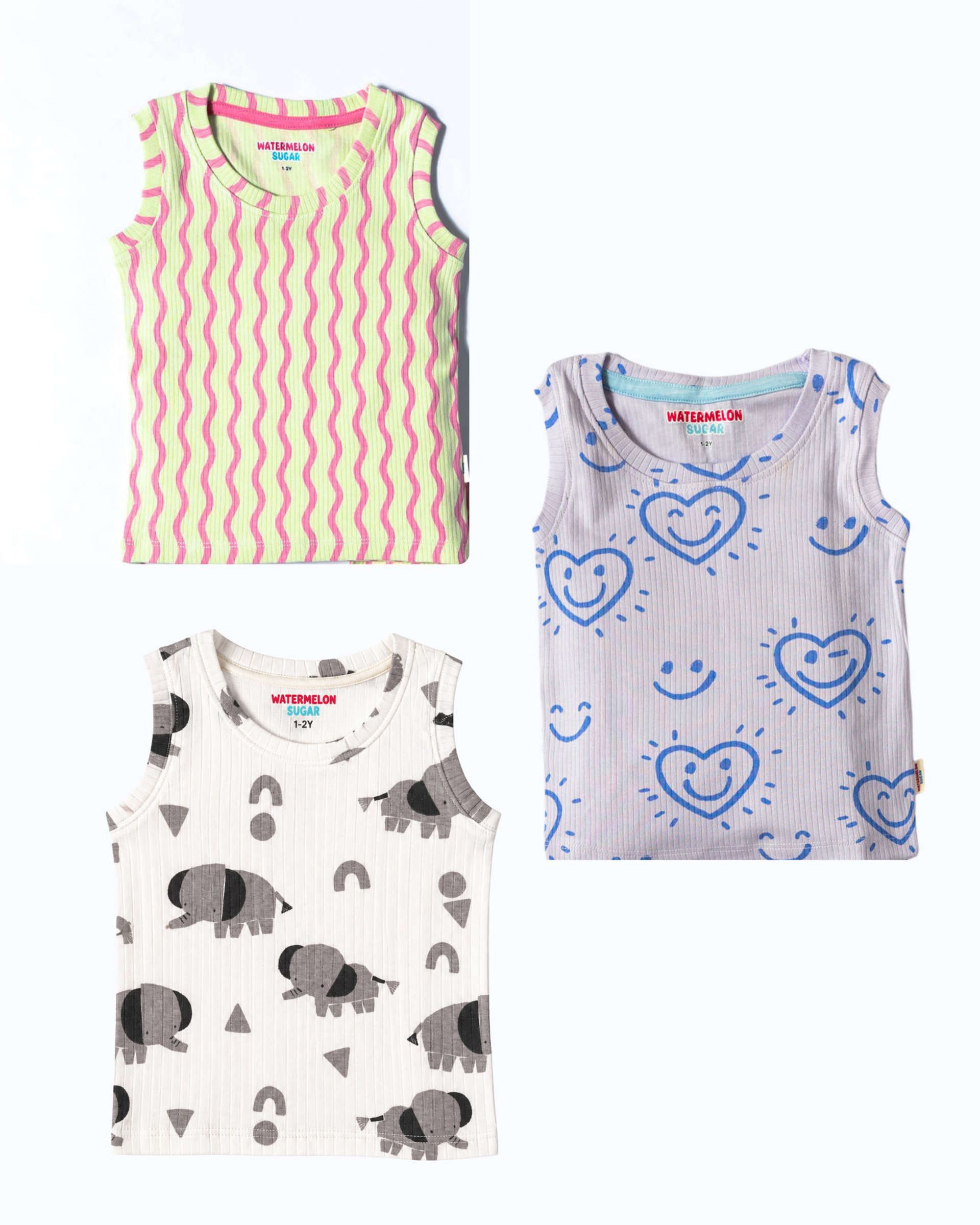 SLEEVELESS TSHIRTS-1-2Y-(SL4)