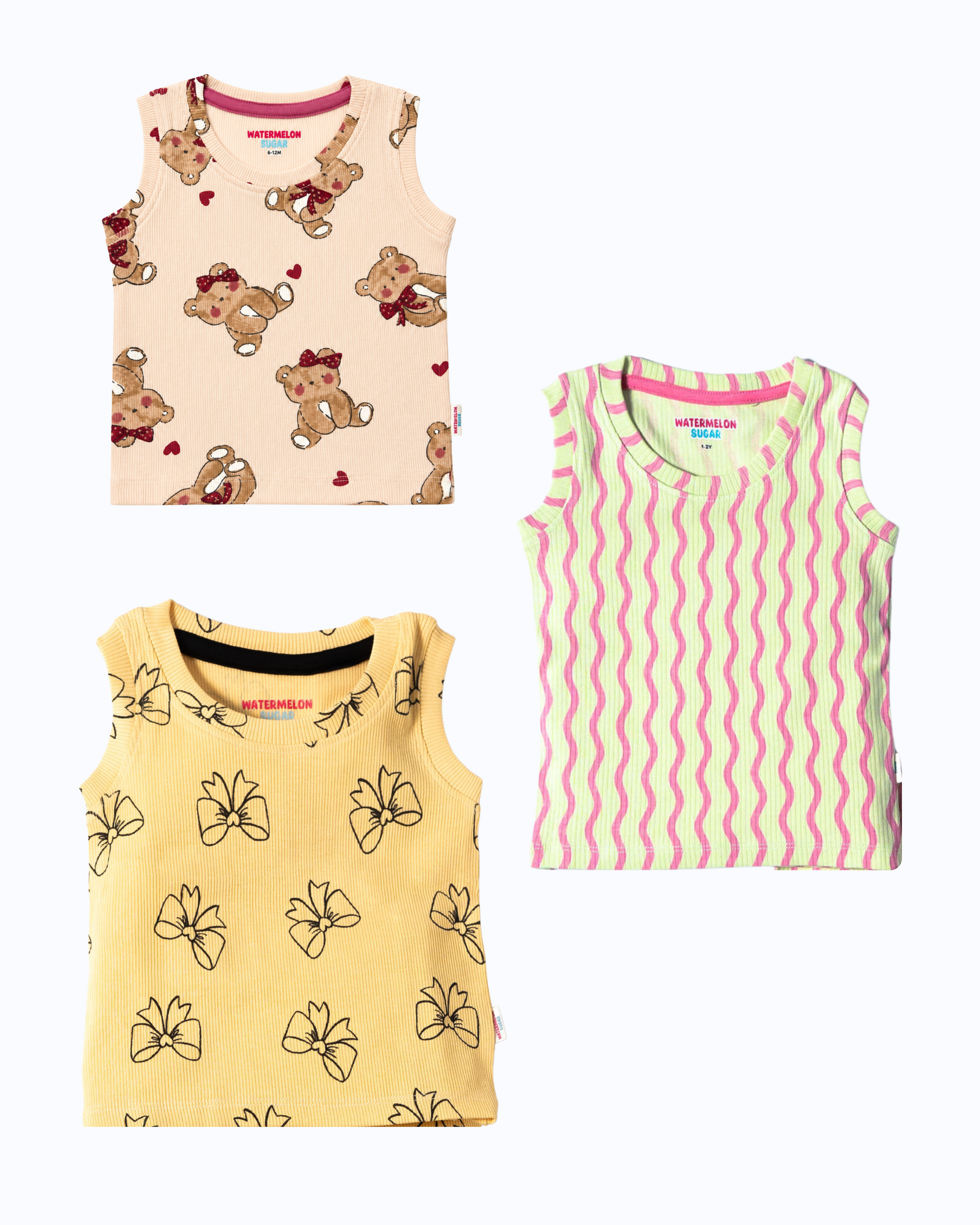 SLEEVELESS TSHIRTS-1-2Y(SL7)