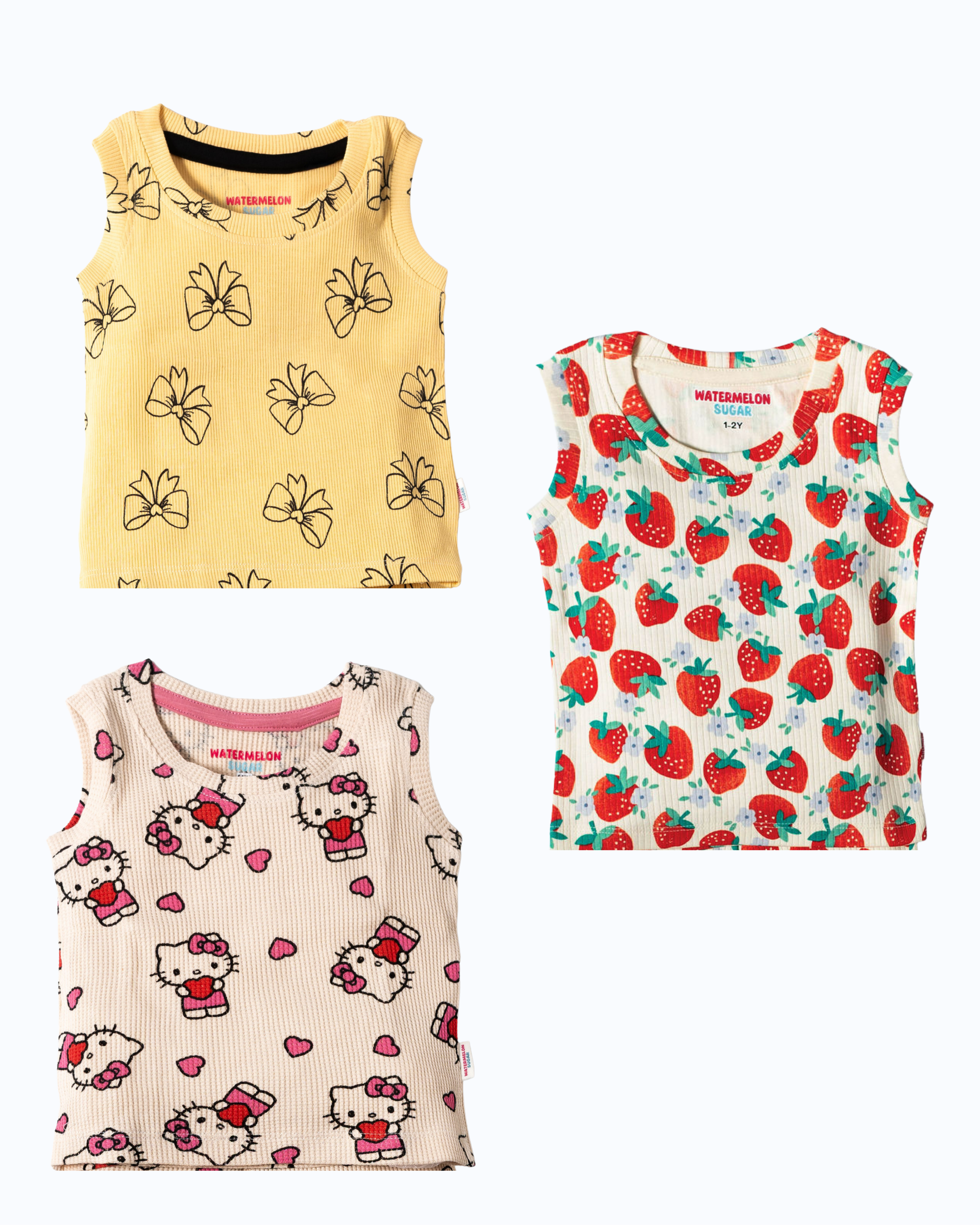 SLEEVELESS TSHIRTS-1-2Y(SL6)