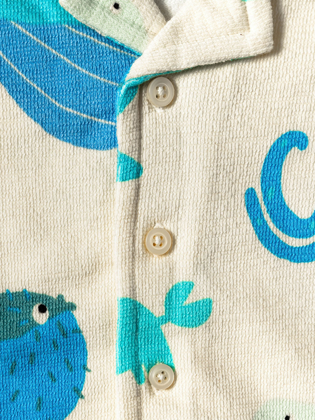 Ocean Friends Loopknit Shirt & Shorts Co-Ord Set (184)