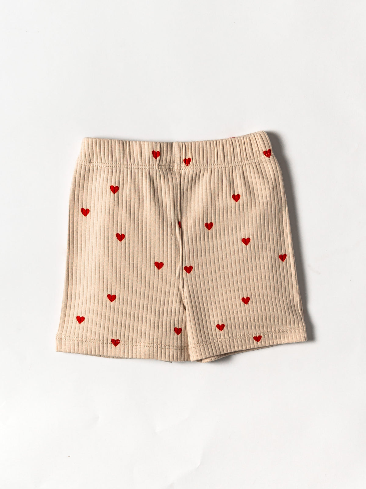 Tiny Hearts Rib sleeveless Co-ord Set(476)