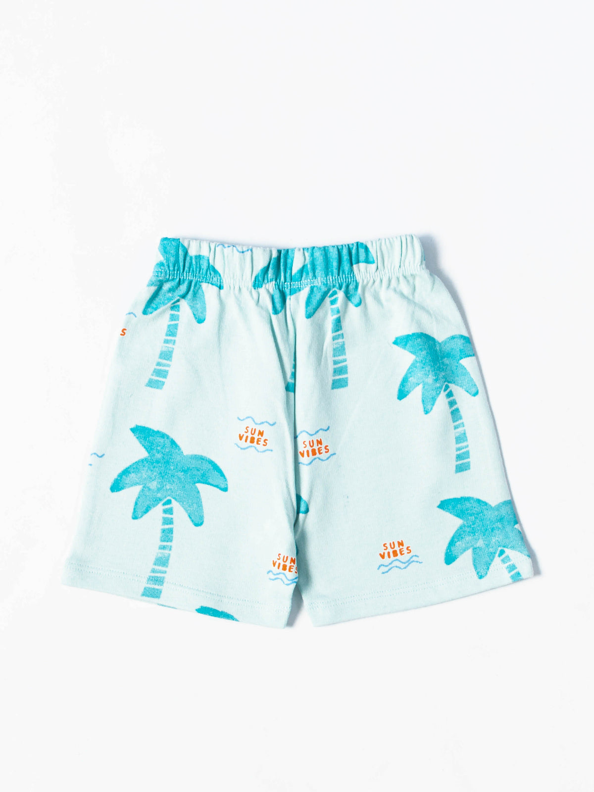 Sun Vibes Palm Tree Shirt & Shorts Set (597)