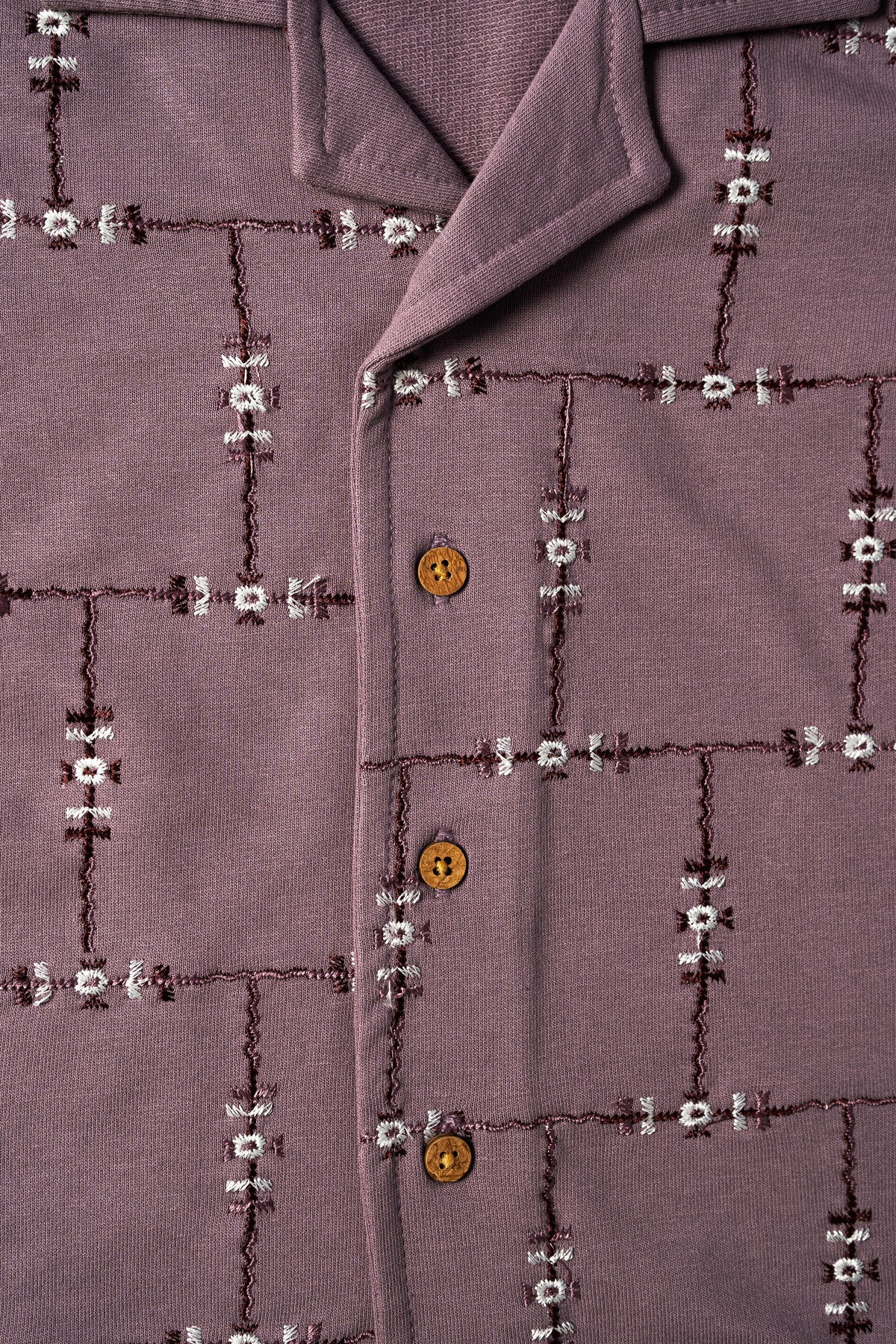 Mauve Stitch Co-ord Set (638)