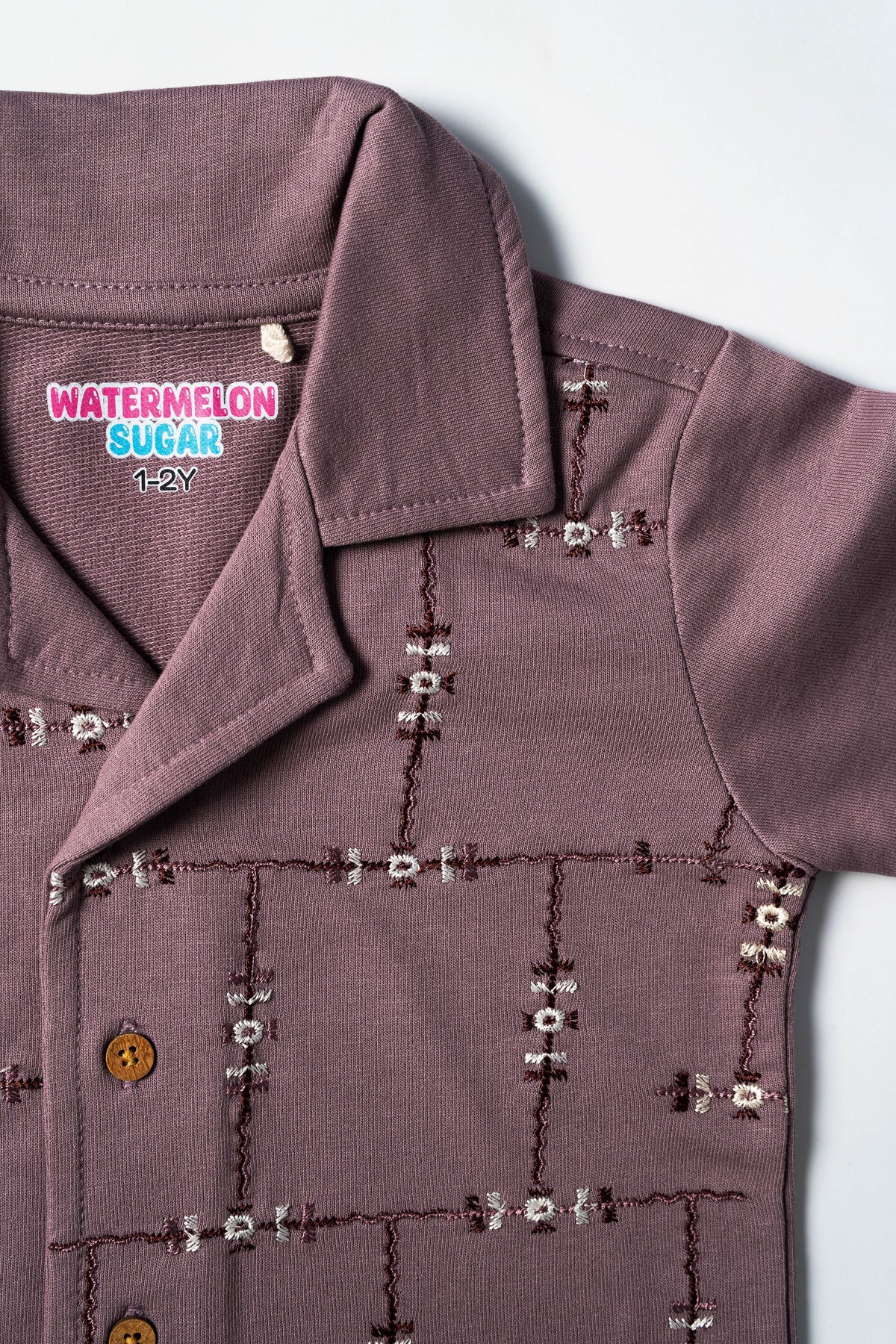 Mauve Stitch Co-ord Set (638)