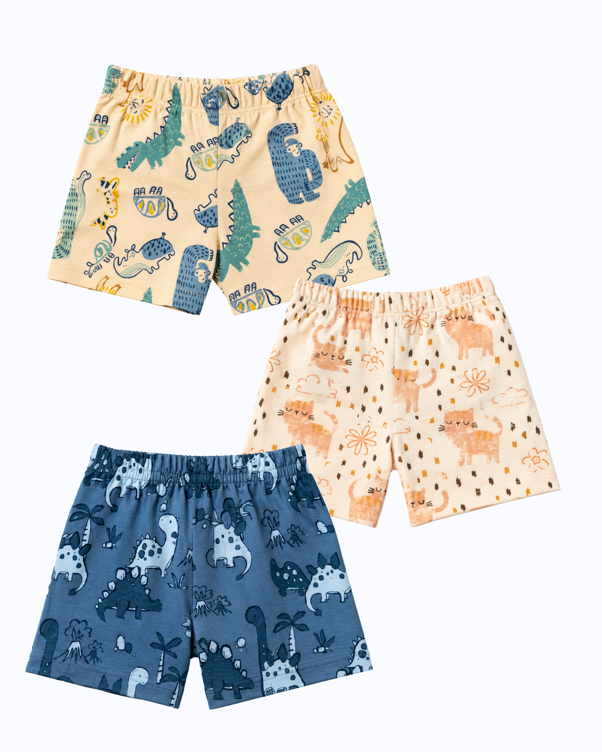 SHORTS 6-12M (PACK OF 3)-HS13
