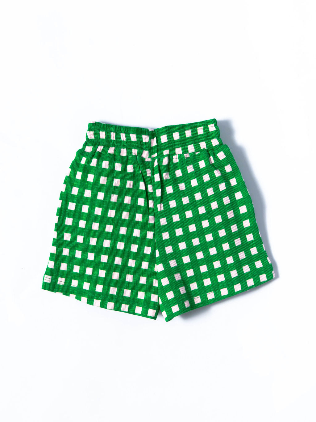 Green Gingham Ruffle Co-ord Set (472)