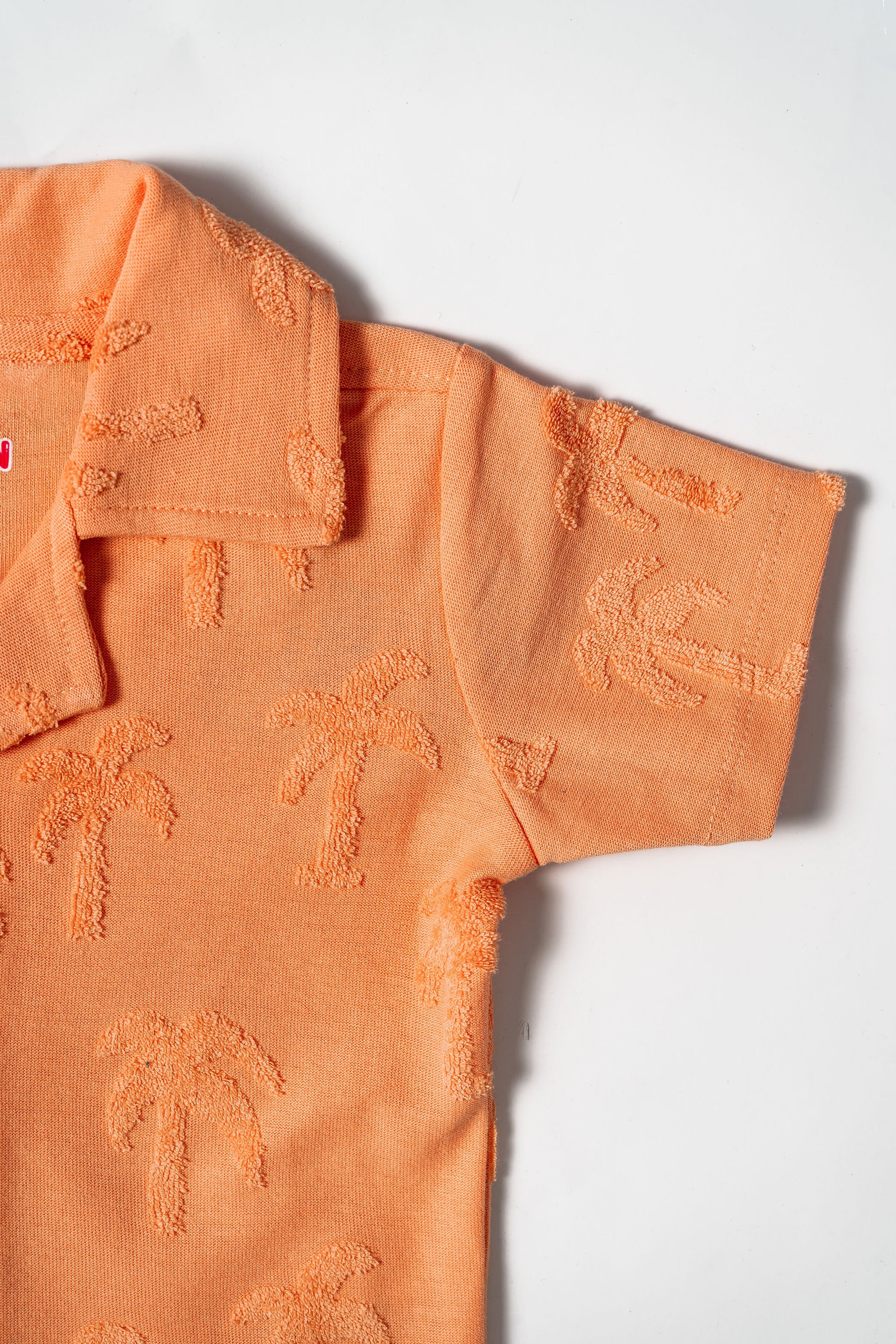 Orange Co-Ord Set with Tree Appliqué (210)
