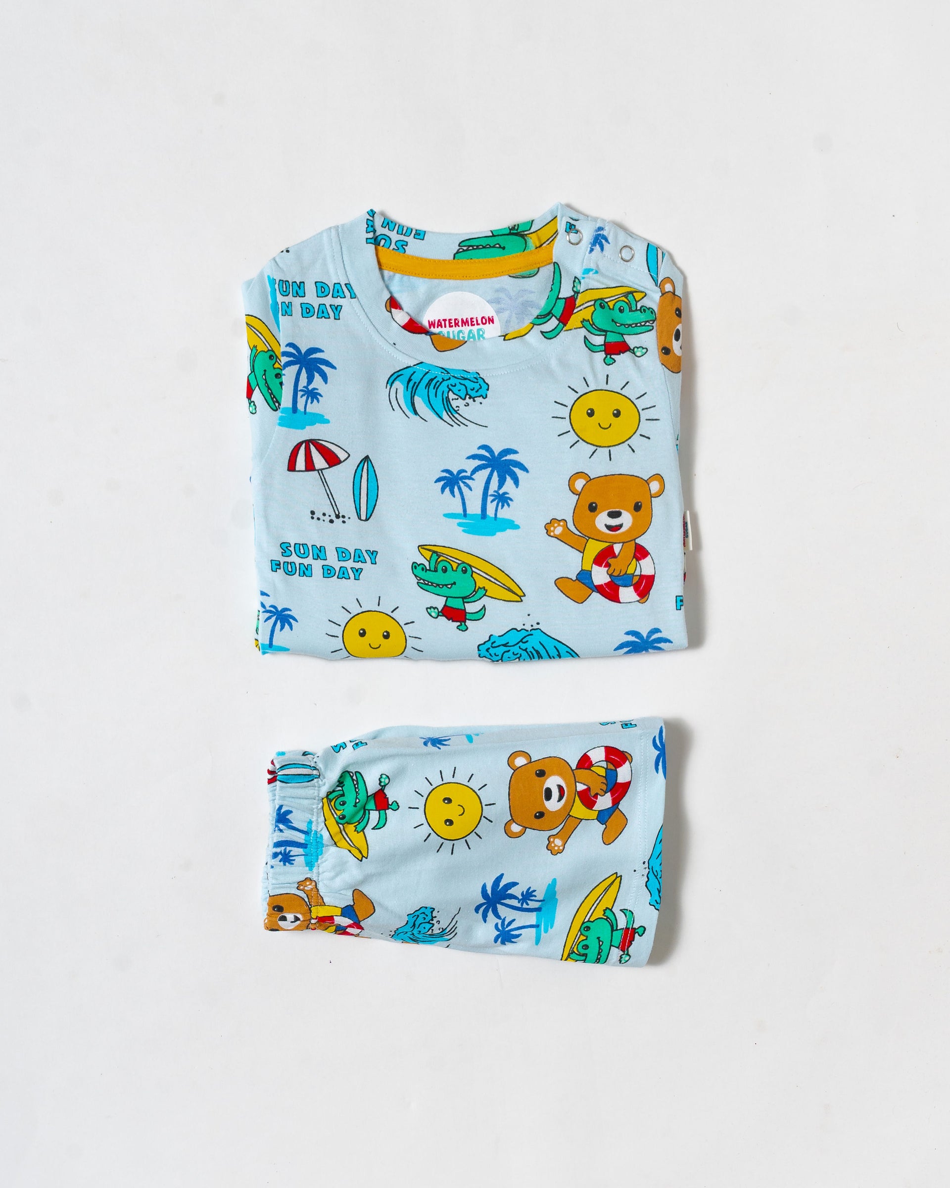 Sky Blue Beach Adventure Co-Ord Set (217)