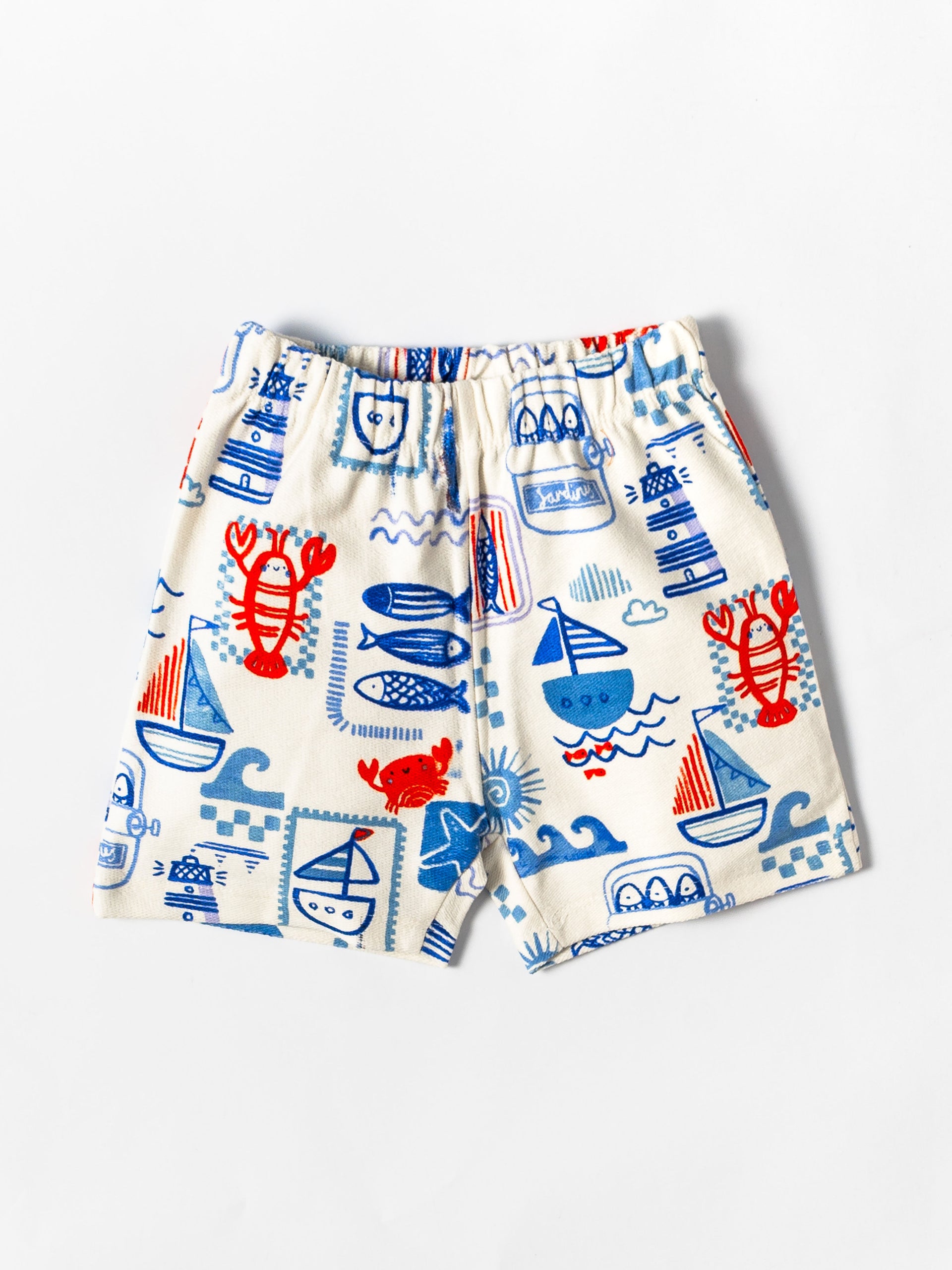Coastal Adventure Kids Shirt &Shorts Set(499)