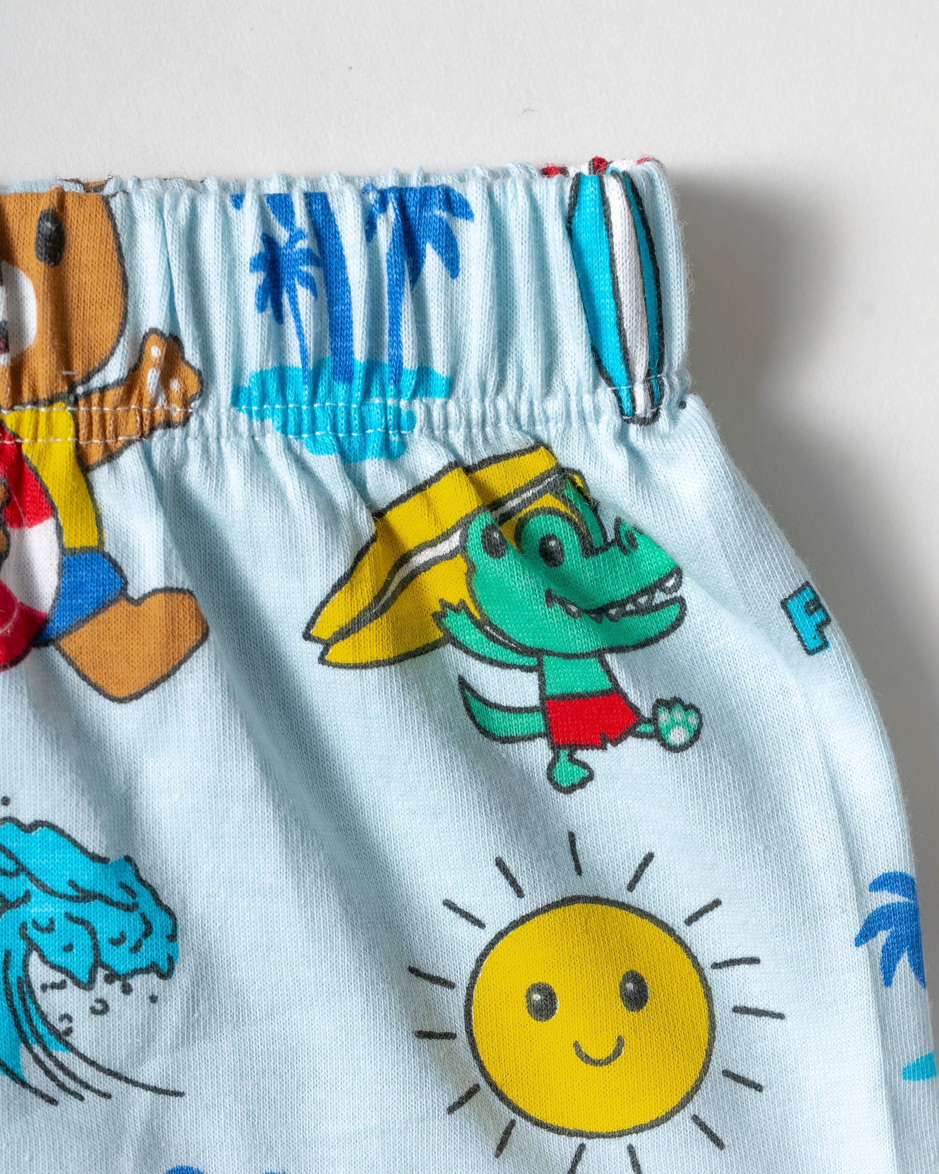 Sky Blue Beach Adventure Co-Ord Set (217)