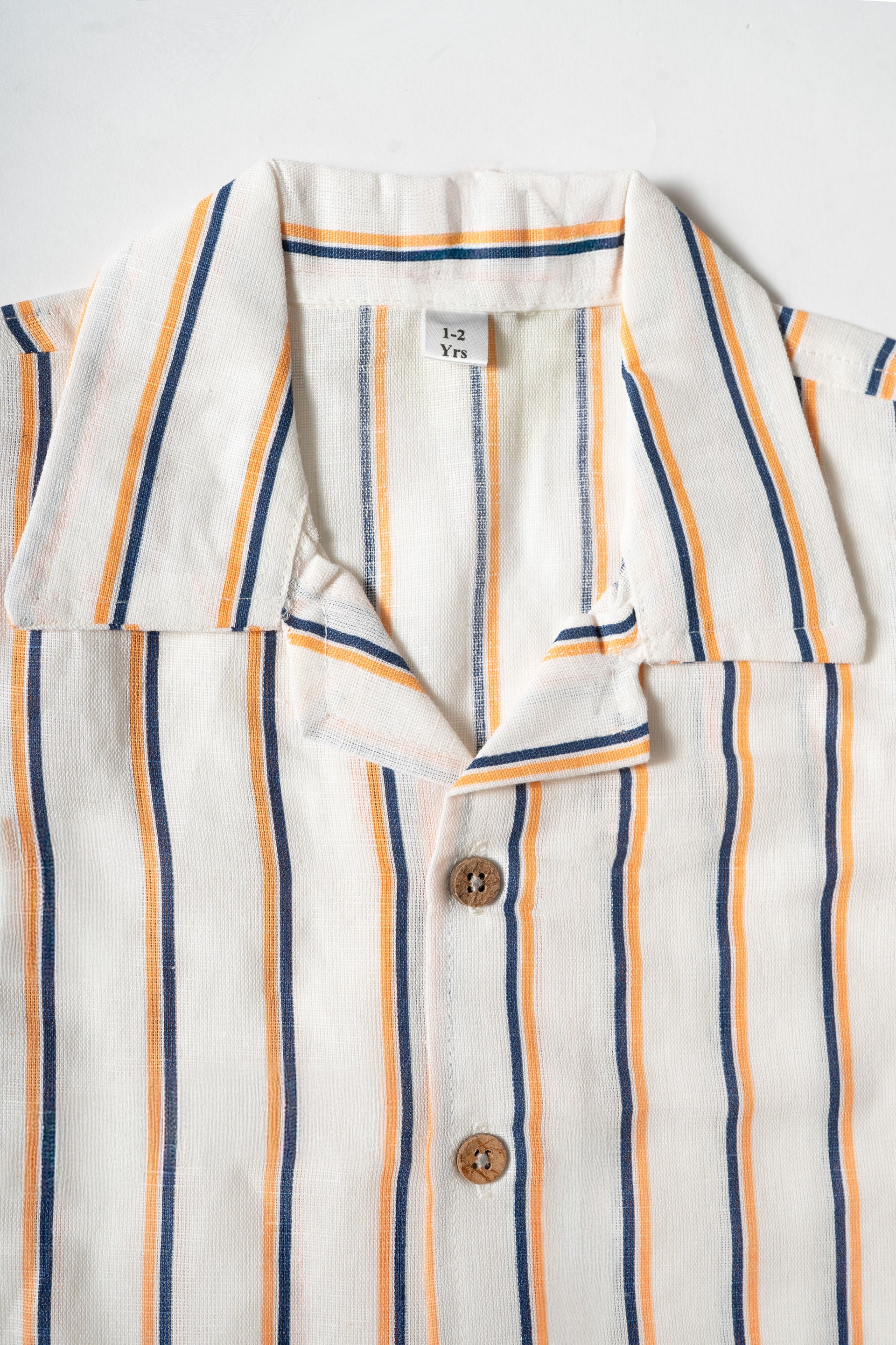 Linen Cotton Striped Co-Ord Set (387)