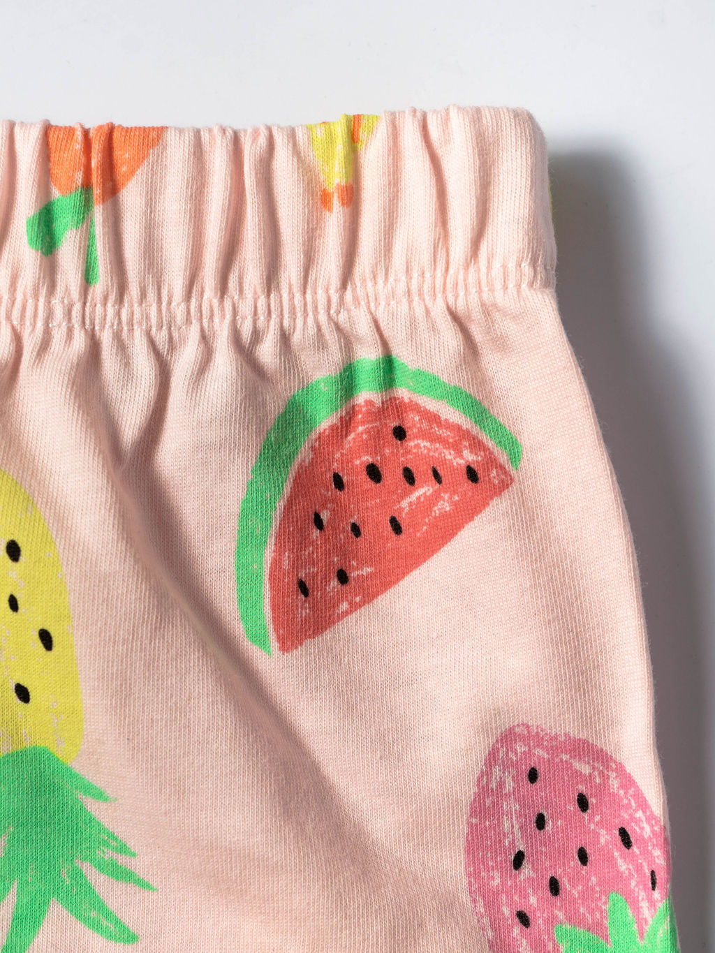 Girls Fruity Delight Puff Sleeve Co-ord Set (237)