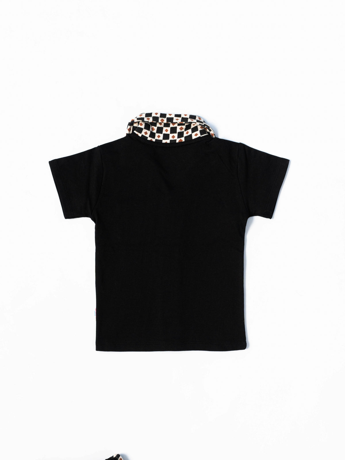 Black Geo Collar Co-ord Set (660)