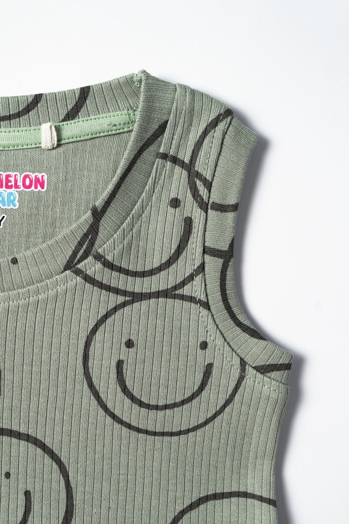 Happy Faces Sleeveless Co-ord Set (465)