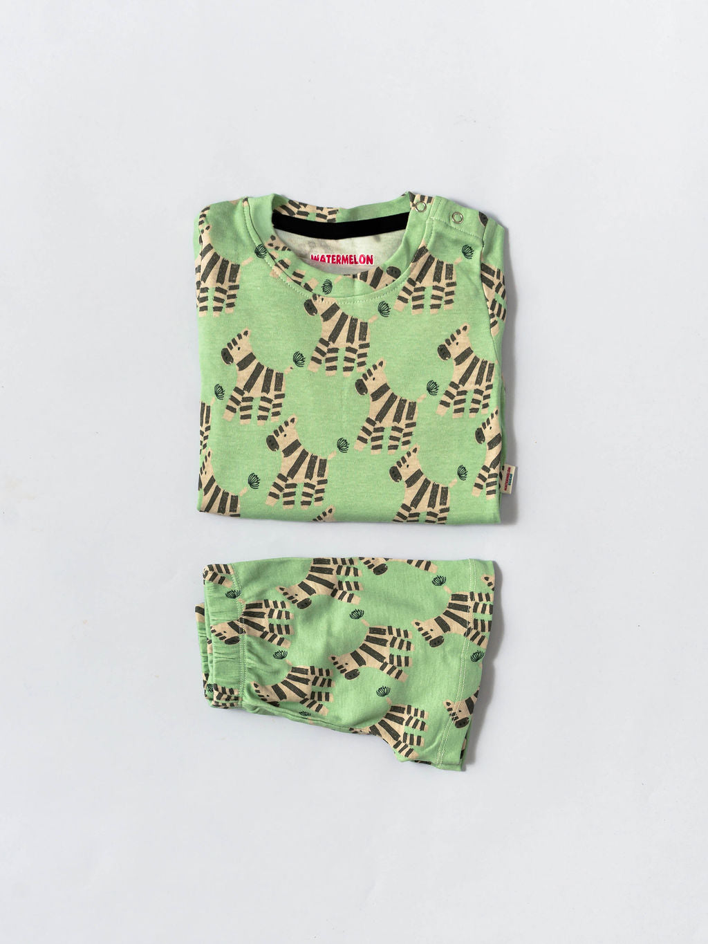 Zebra Print Co-ord Set – Half Sleeves