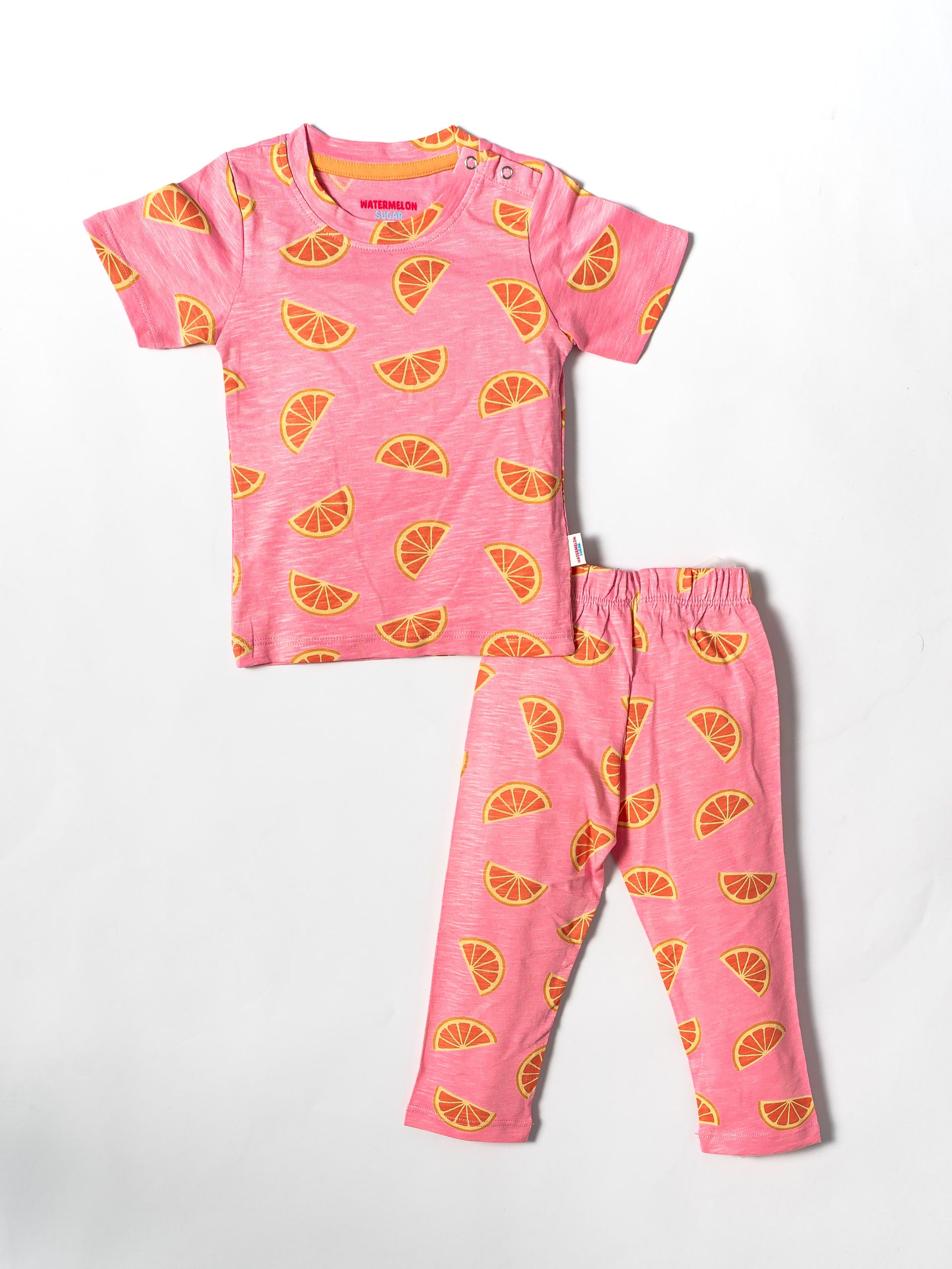 PINK ORANGE TSHIRT AND PANT (549)