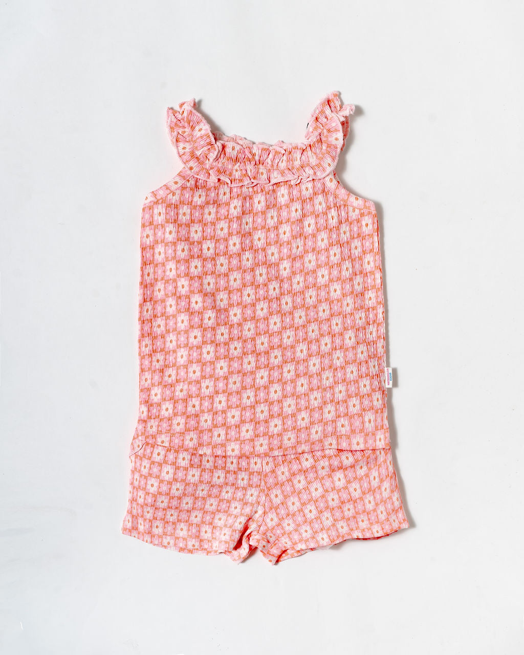 Peach Blossom Frill Co-ord Set