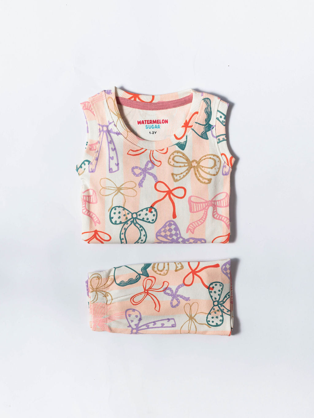 Rainbow Bow Co-ord Set