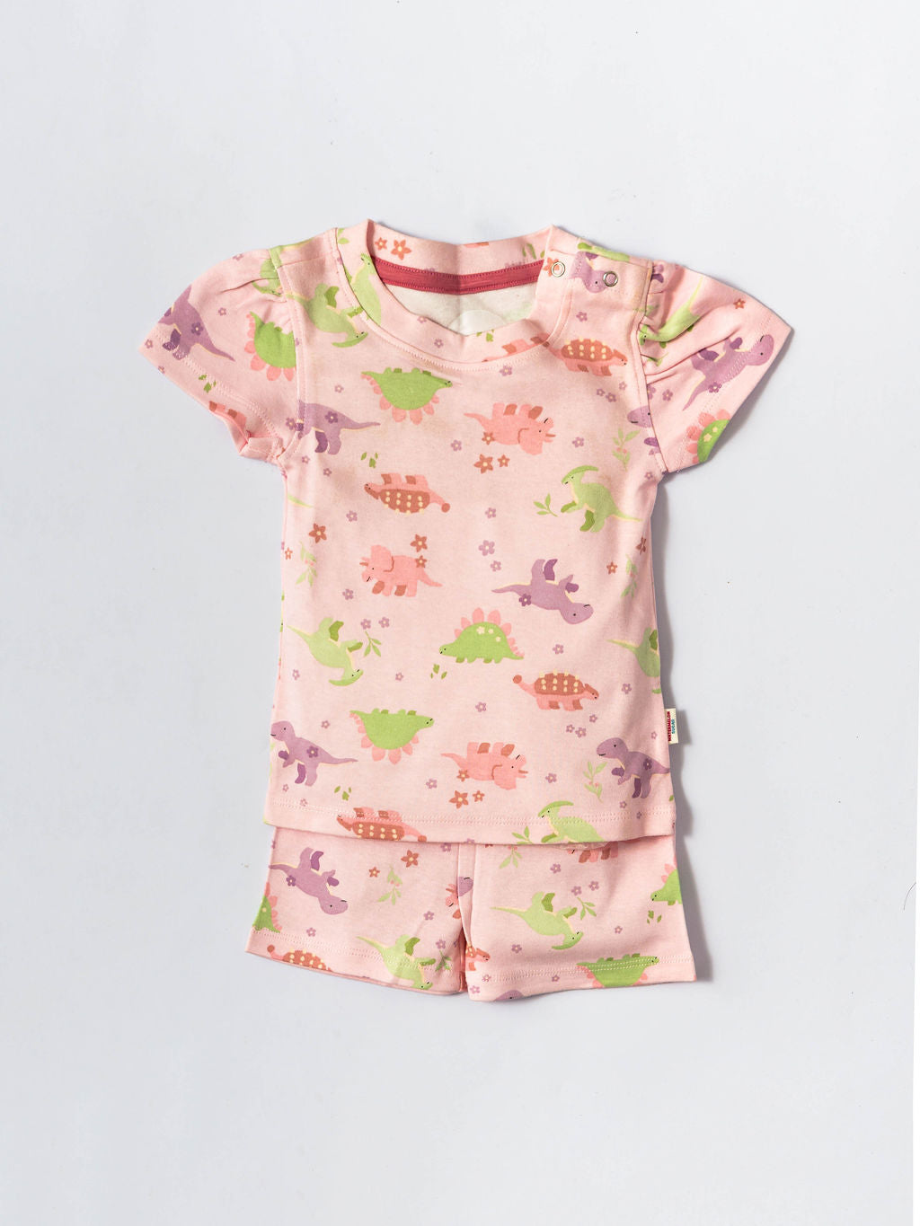 Pastel Dino Puff Sleeve Co-ord Set (240)