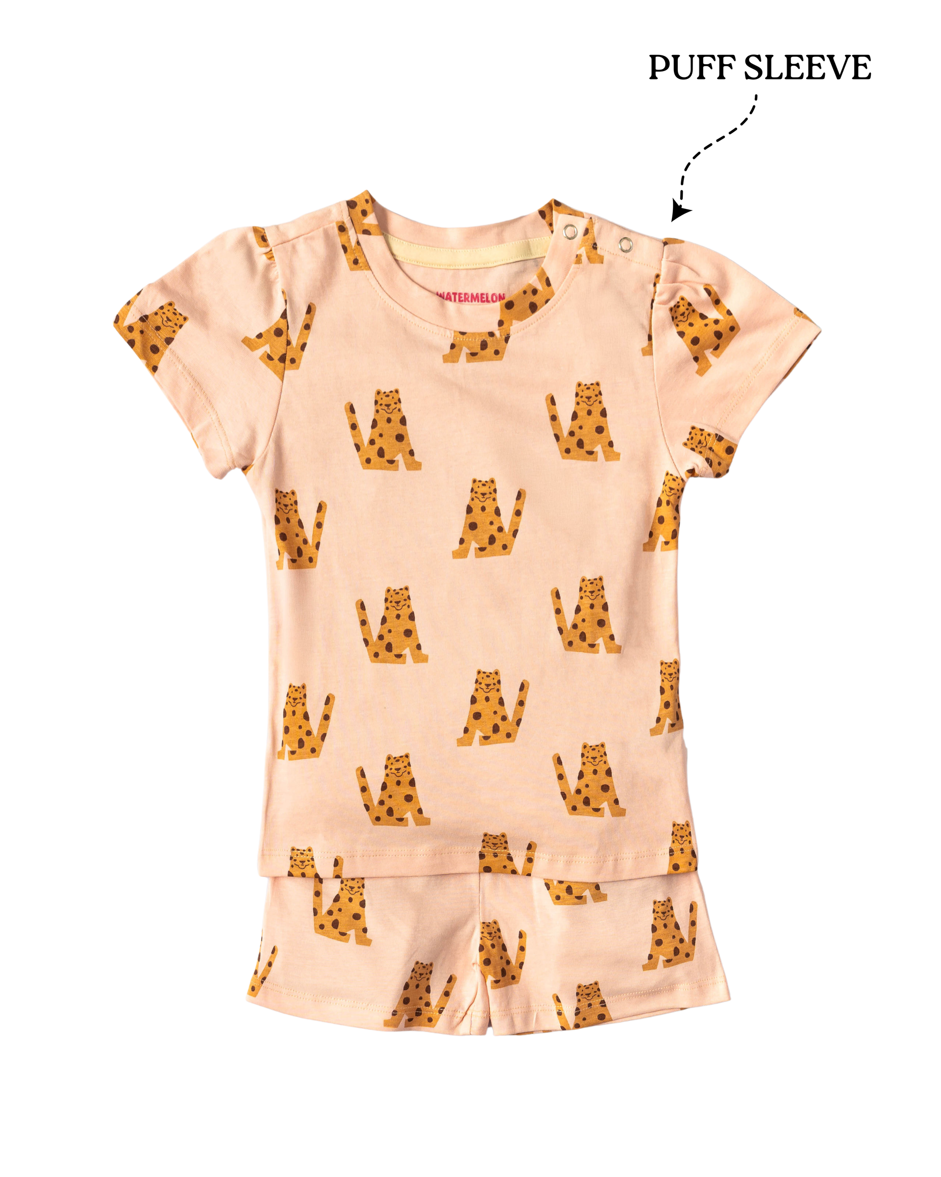 Girls Leopard Lounge Co-ord Set (235)