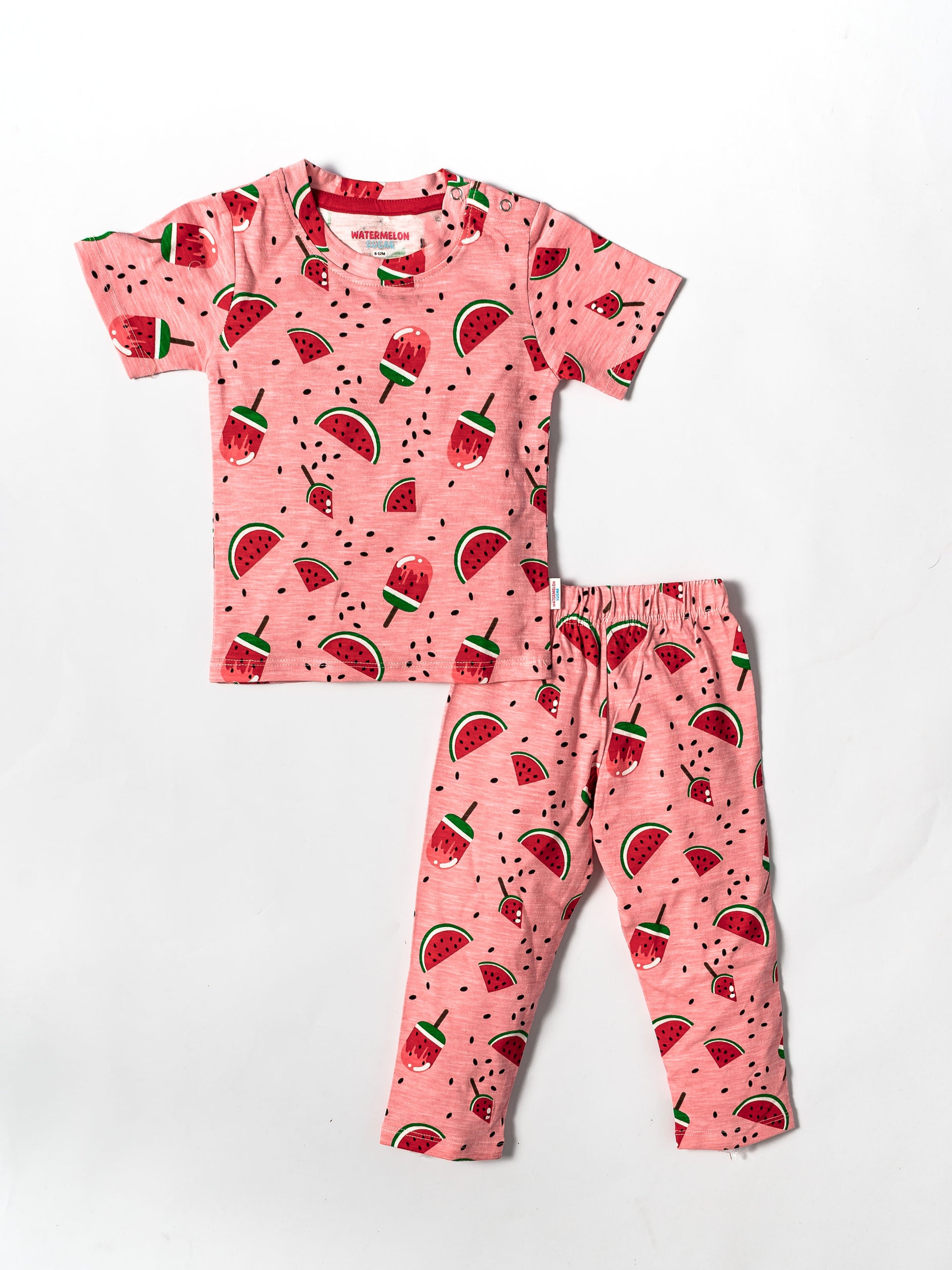 Watermelon Delight  Co-Ord Set(534)