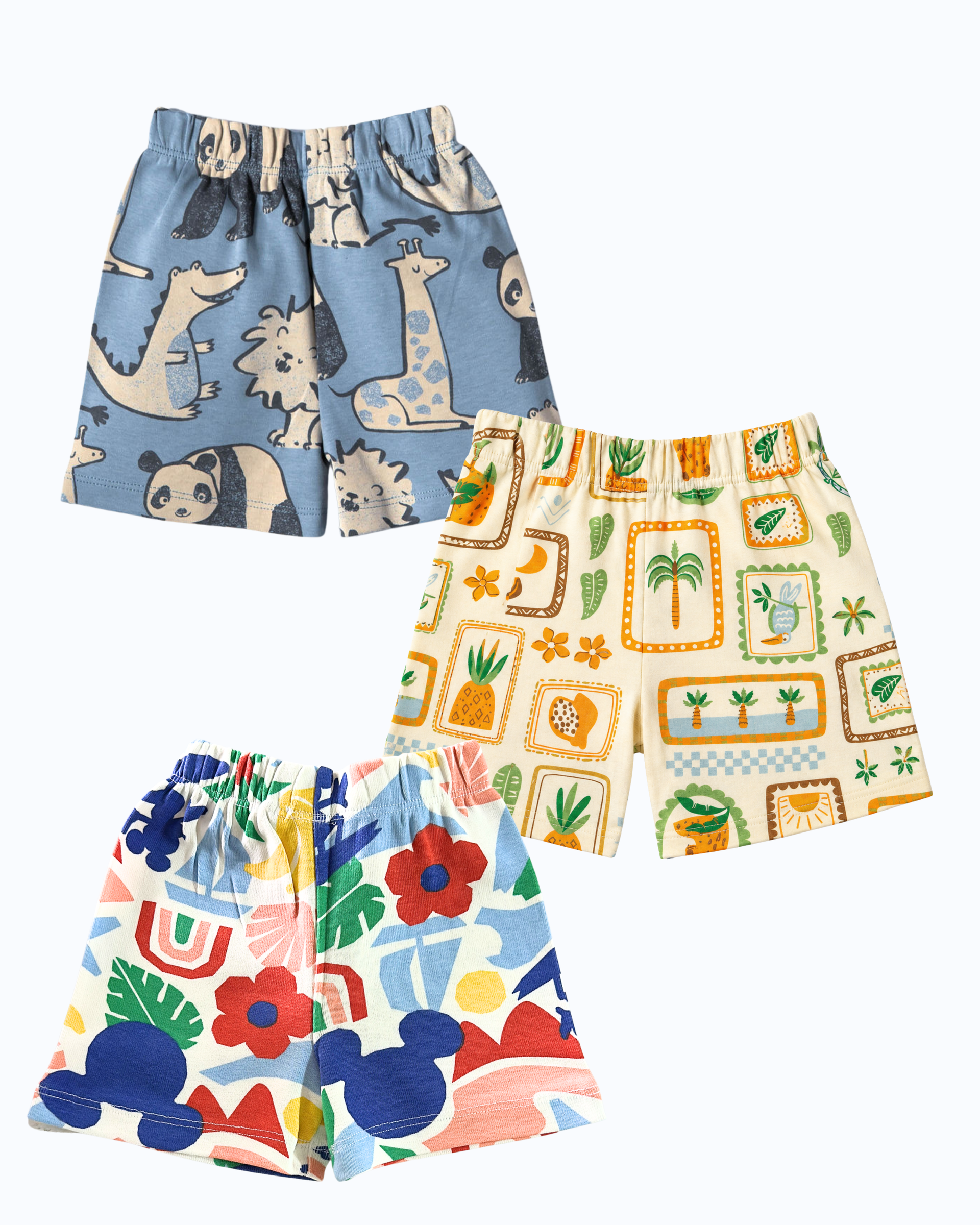 SHORTS 6-12M (PACK OF 3)-HS8