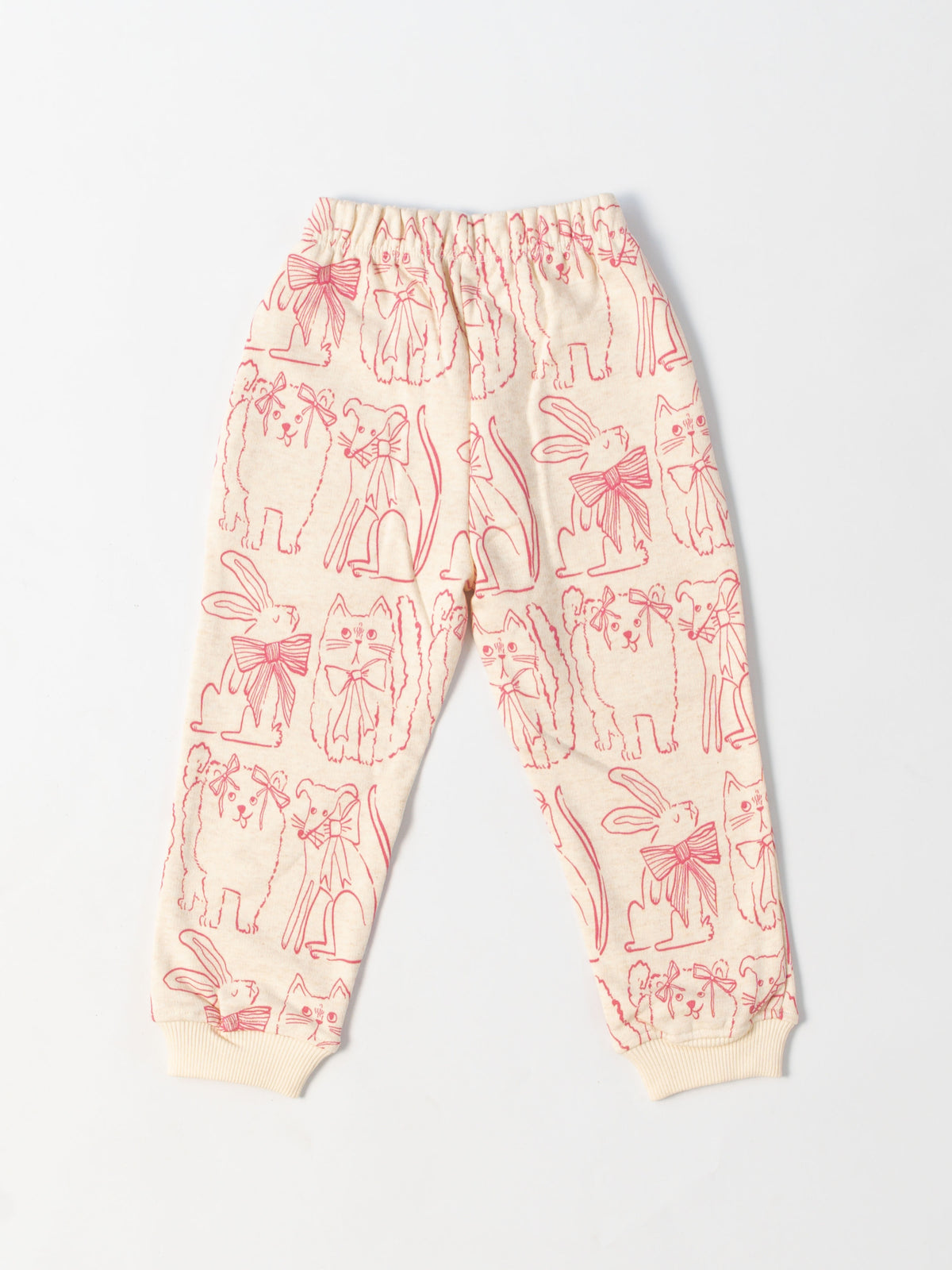 Pretty Paws Pink Sweatshirt & Jogger Set(600)