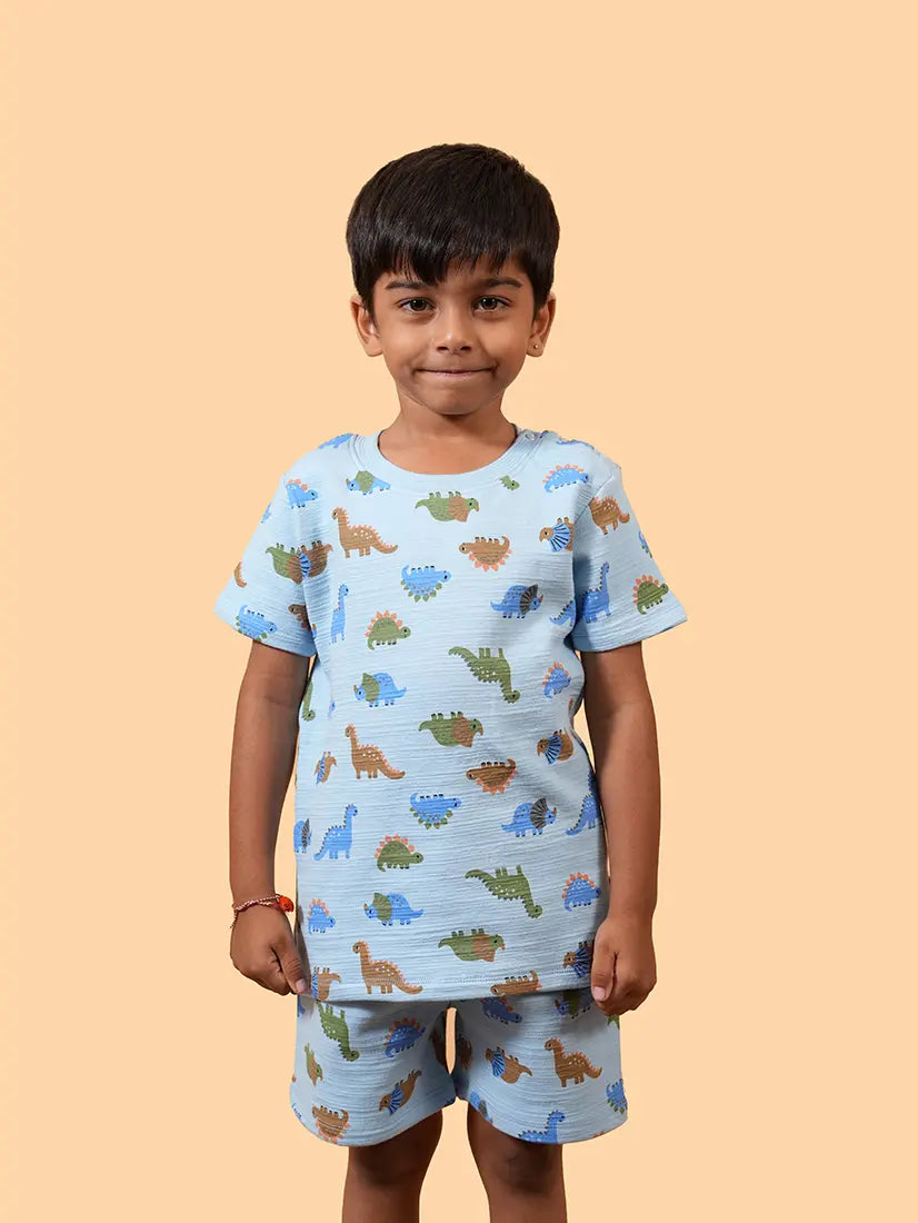Blue Dino Adventure Co-ord Set (263)