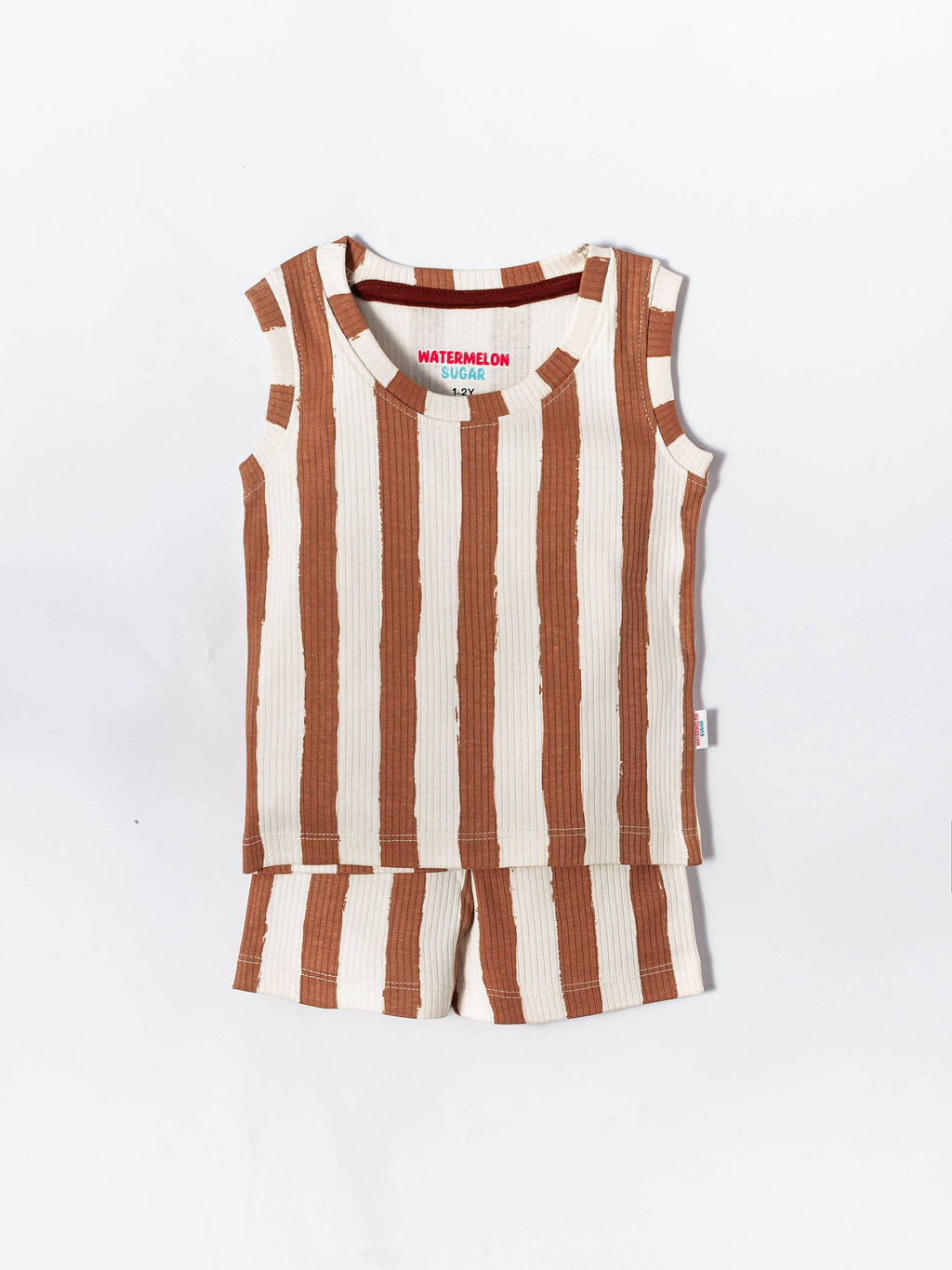 Rust Stripe Co-ord Set (394)