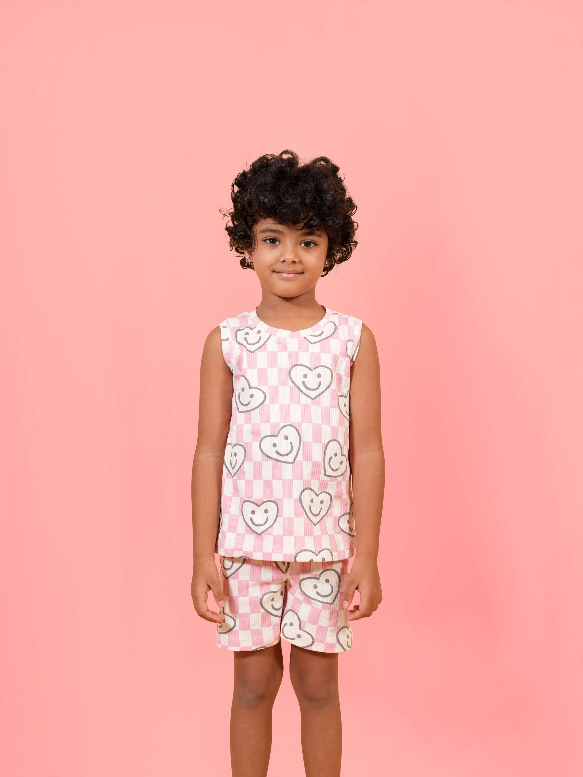 Cute checks. Happy hearts!