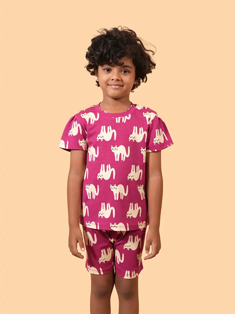 Meow Berry Co-ord Set (241)