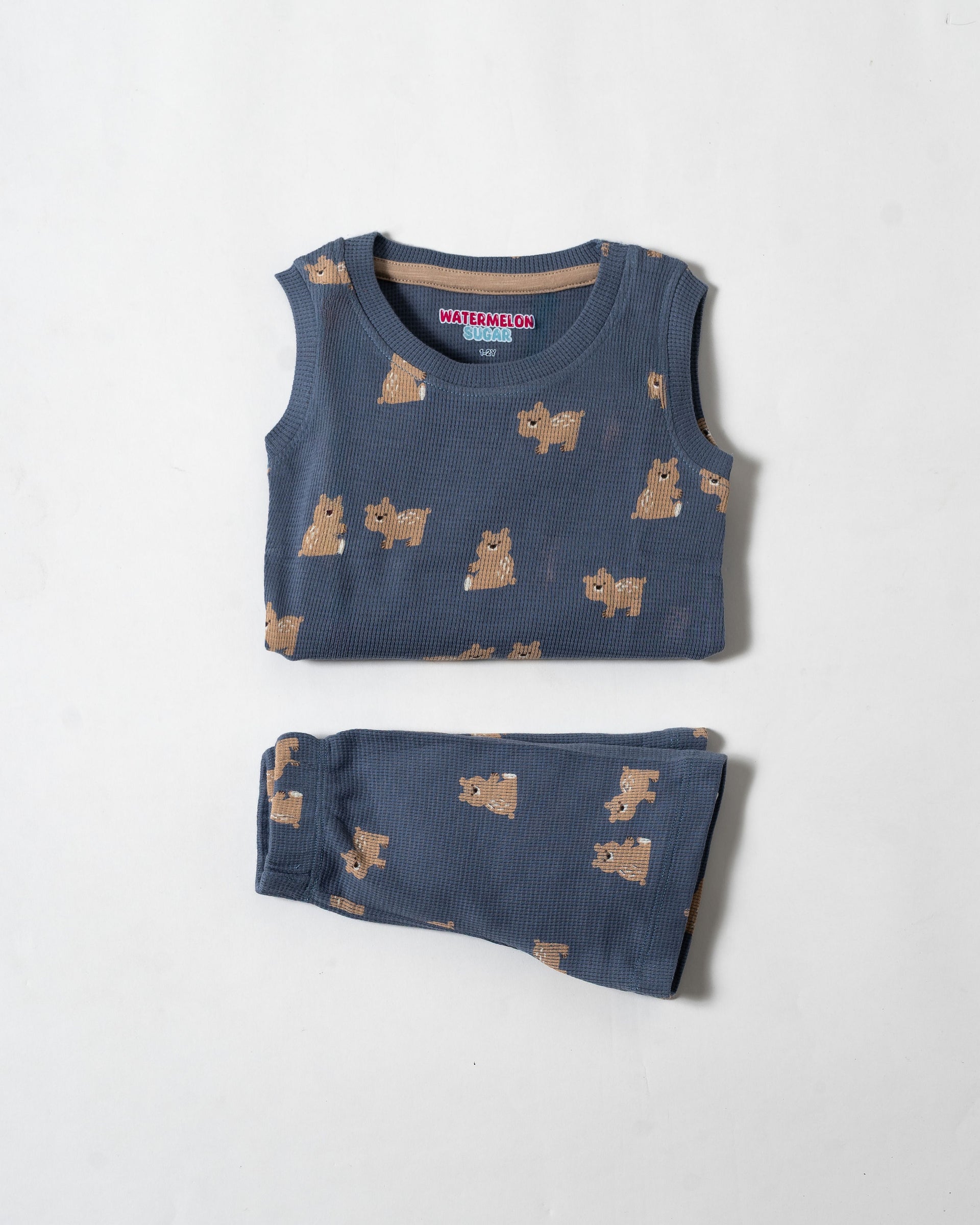 Midnight Puppy Sleeveless Co-Ord Set (330)