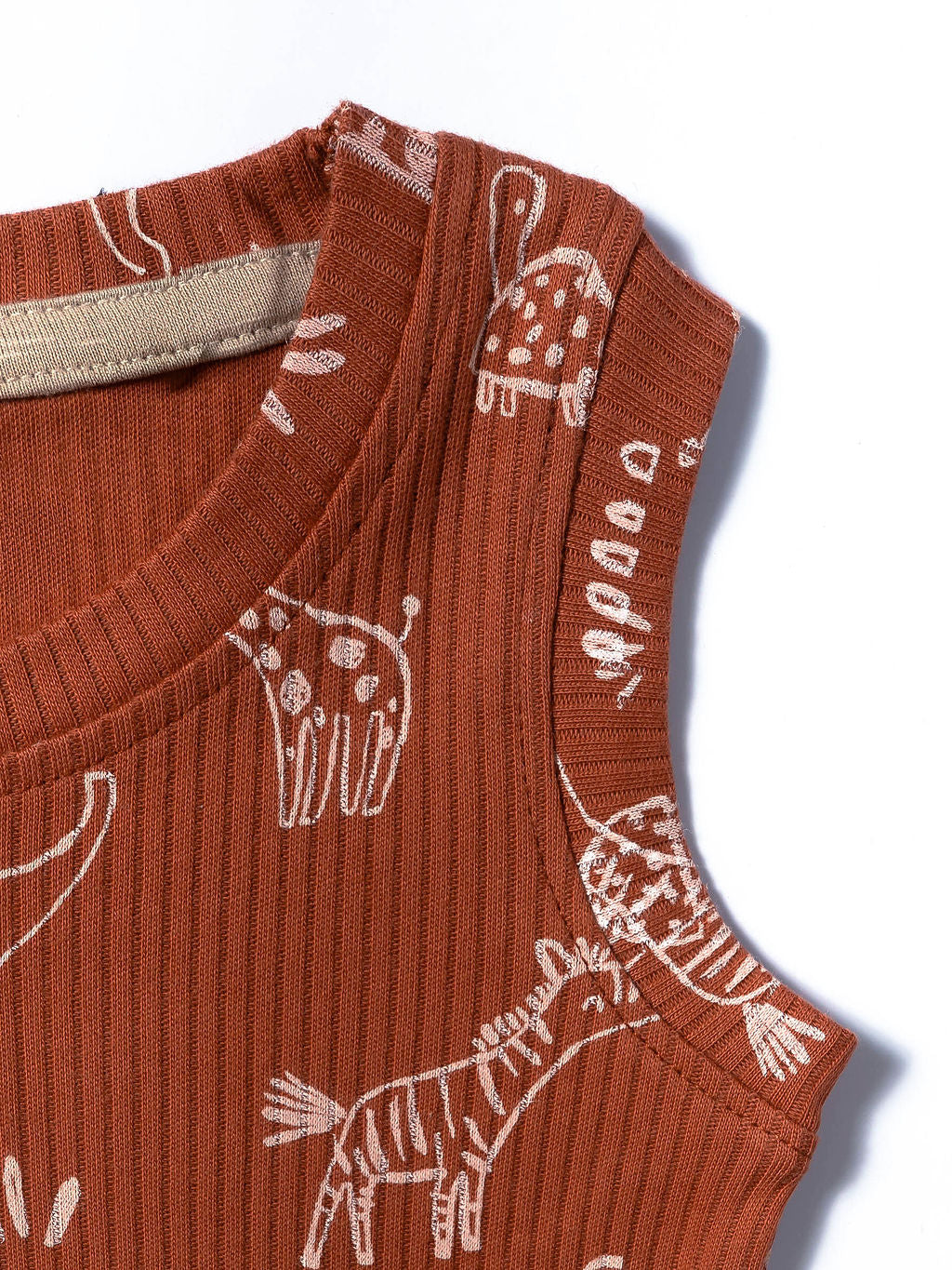 Rust Safari Print Co-ord Set (395)