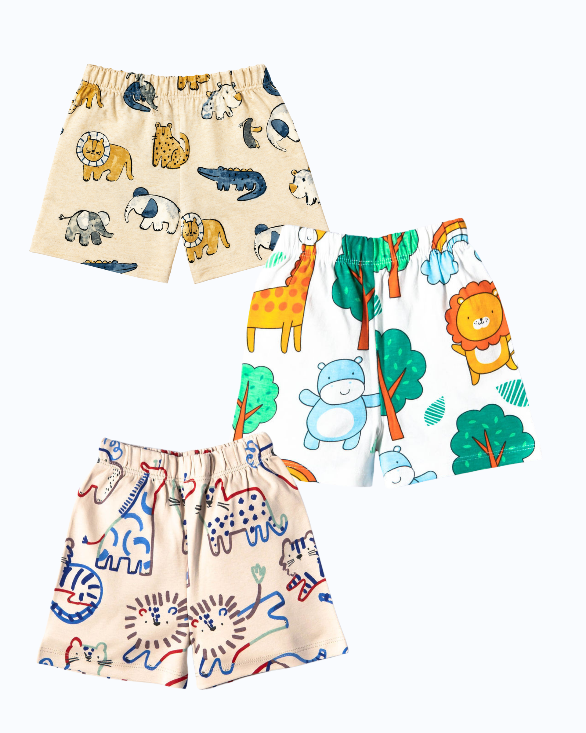 SHORTS 1-2Y (PACK OF 3)-HS8