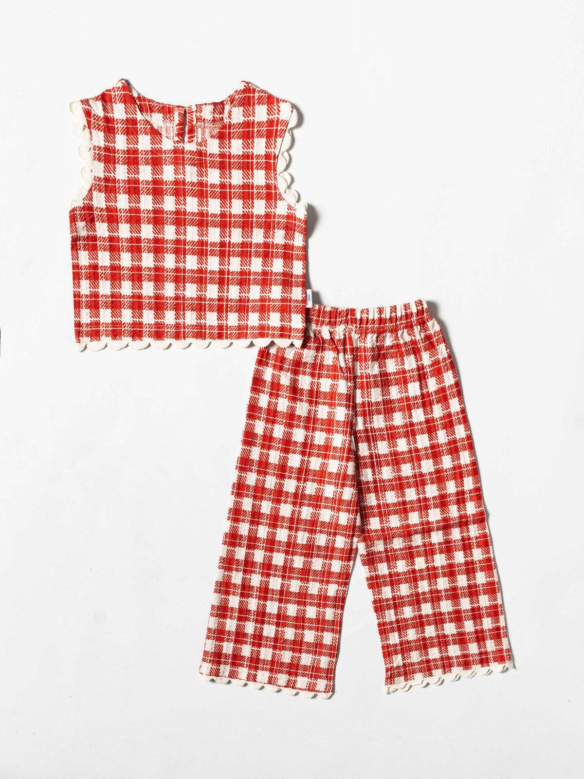Cherry Check Co-ord Set (656)