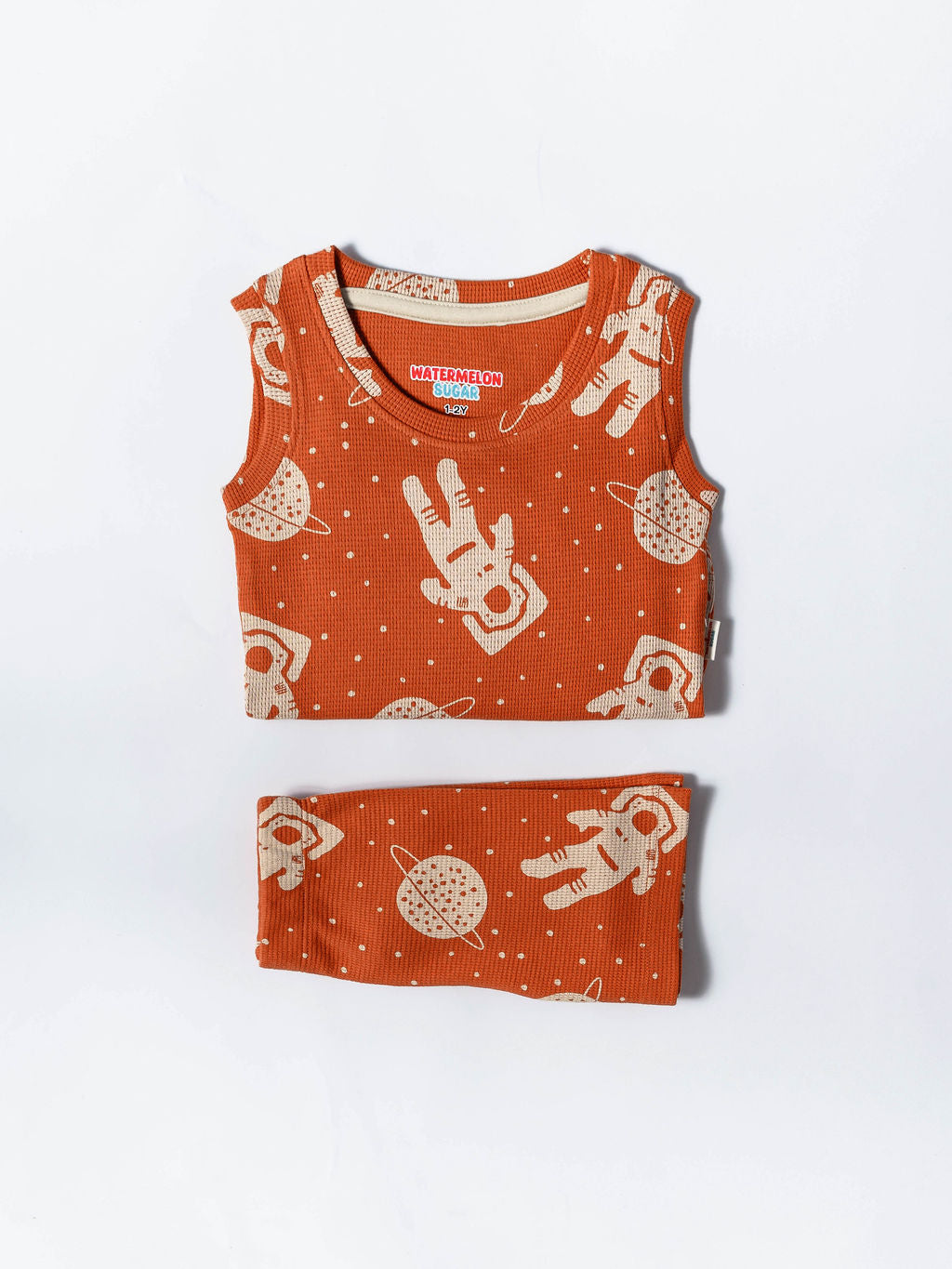 Orange Explorer Co-ord Set (412)