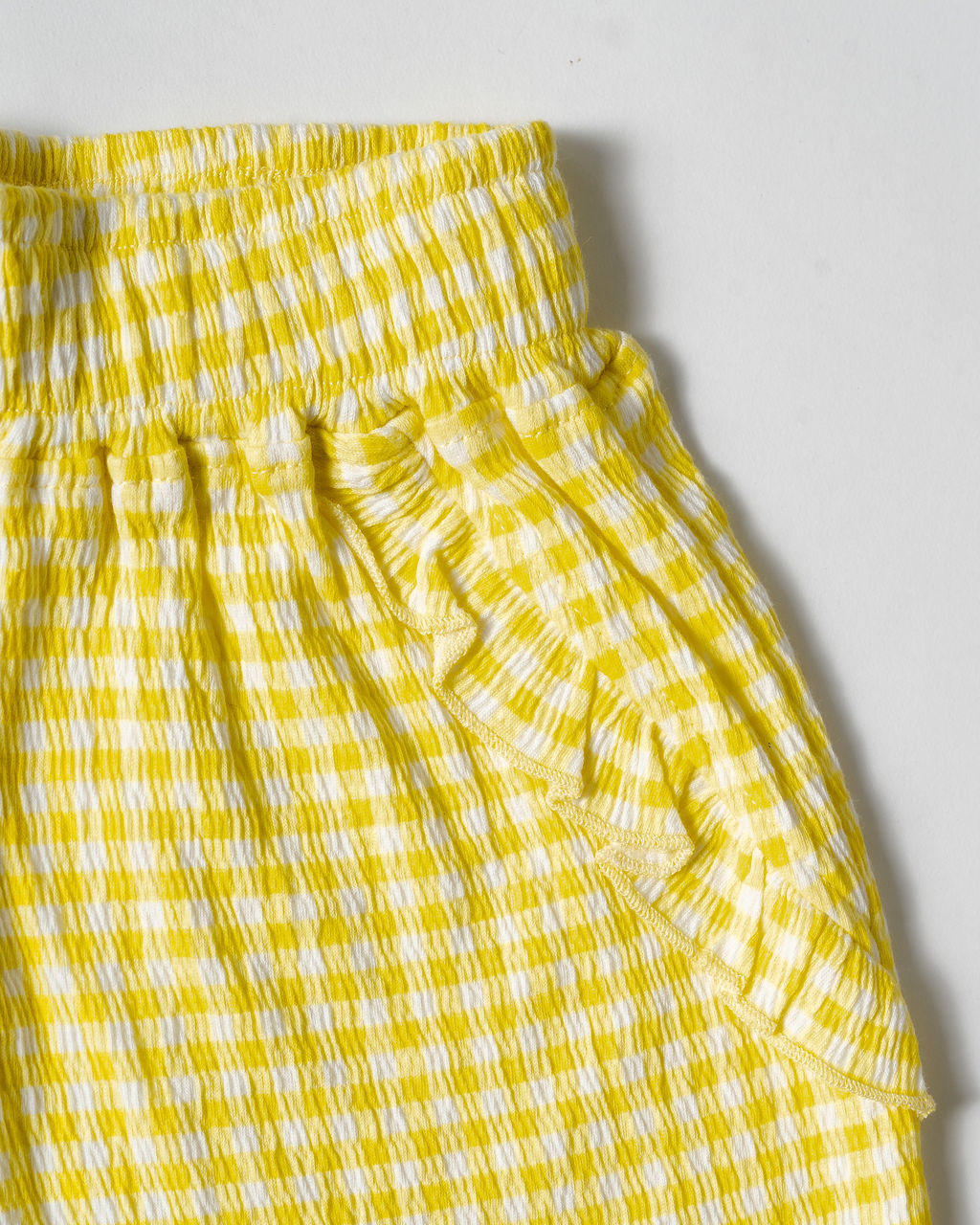 Sunny Gingham Frill Co-ord Set for Girls (369)