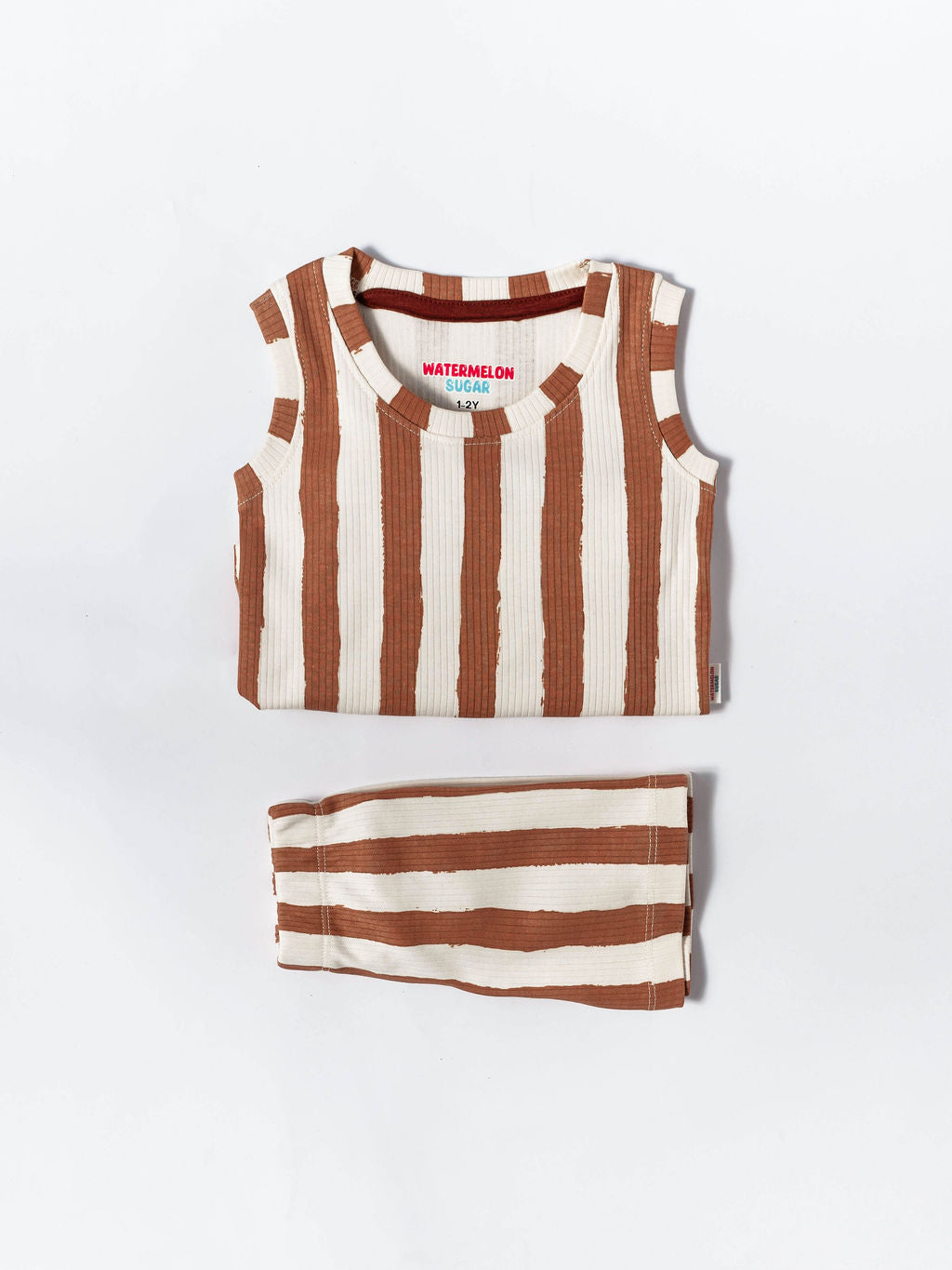 Rust Stripe Co-ord Set (394)