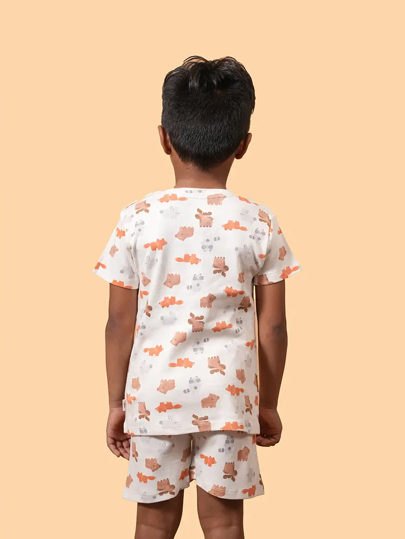 Kids Animal Print Co-ord Set (288)