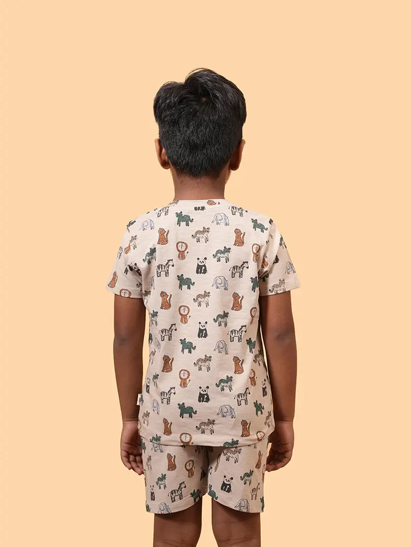 Safari Animal Print Co-ord Set (230)