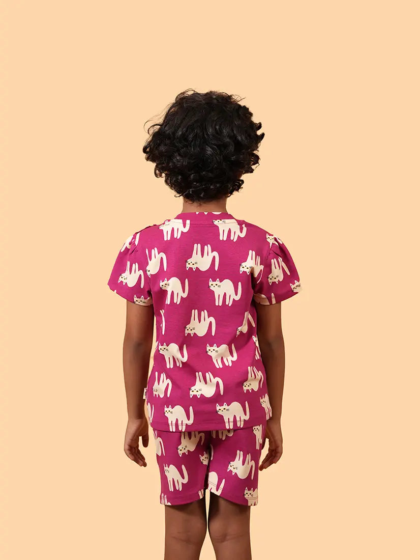 Meow Berry Co-ord Set (241)