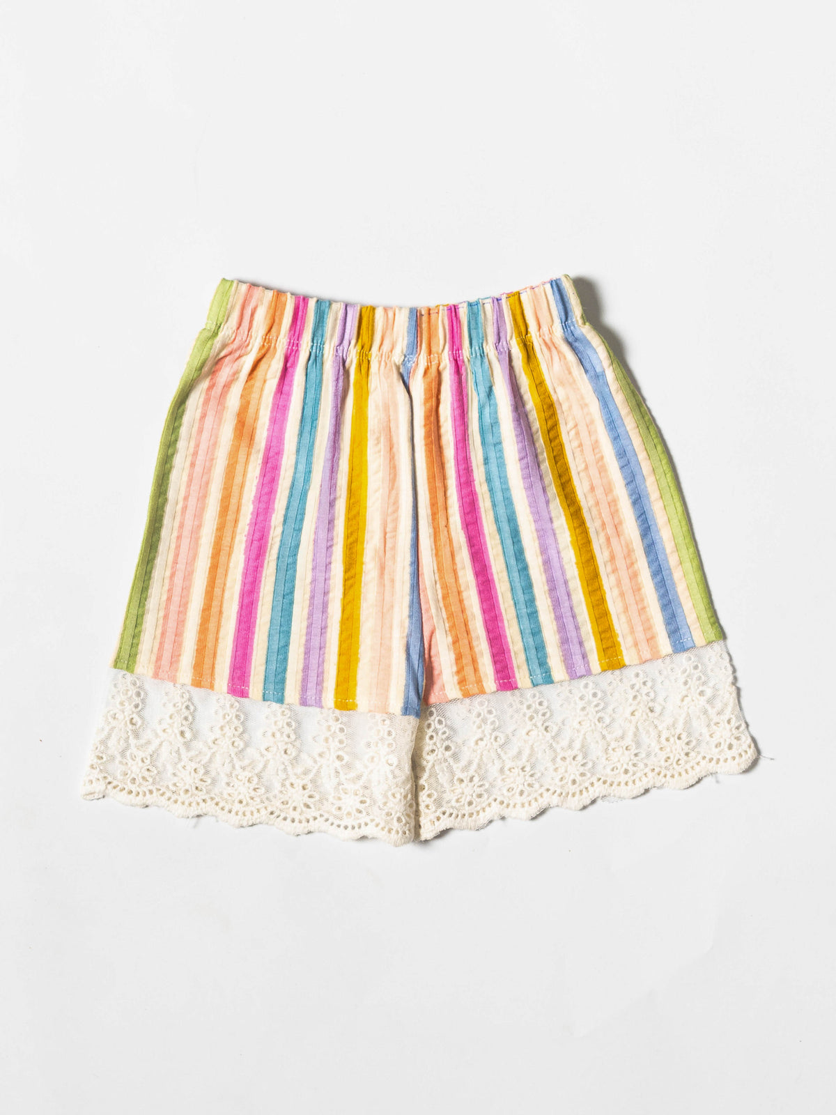 Pastel Rainbow Stripes Co-ord Set (653)