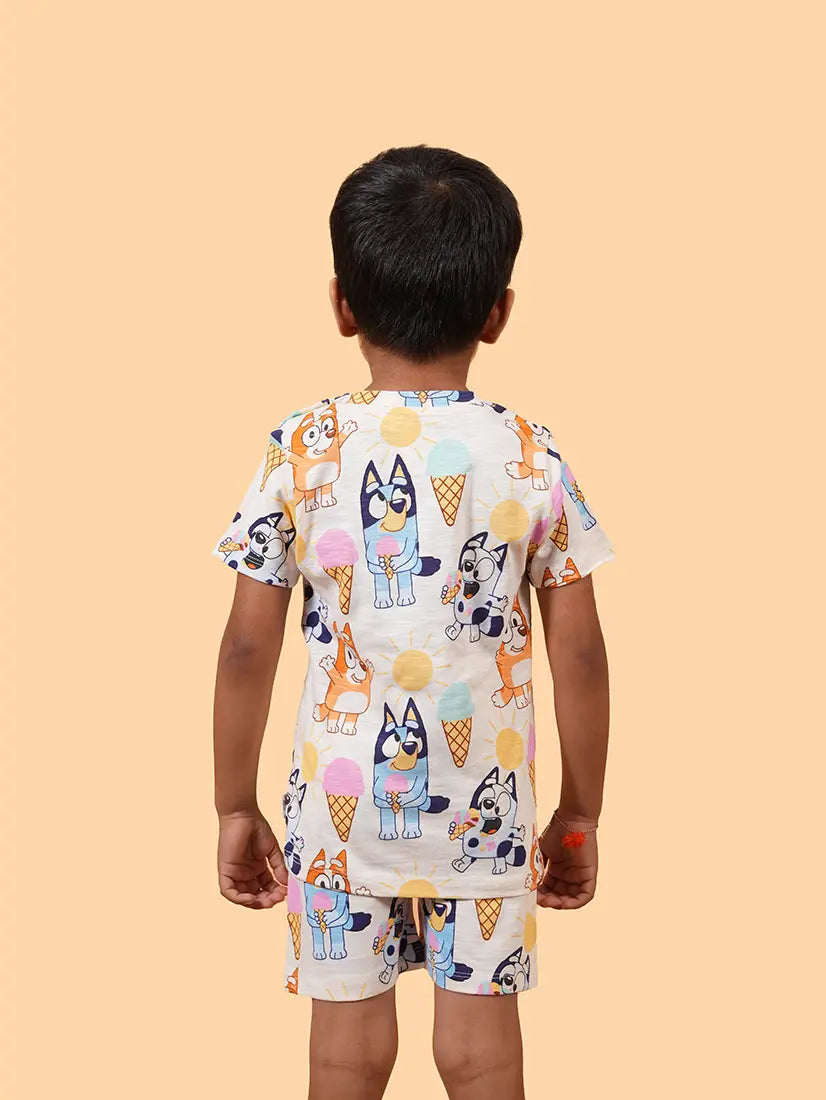 Bluey Ice Cream Print Co-ord Set (225)