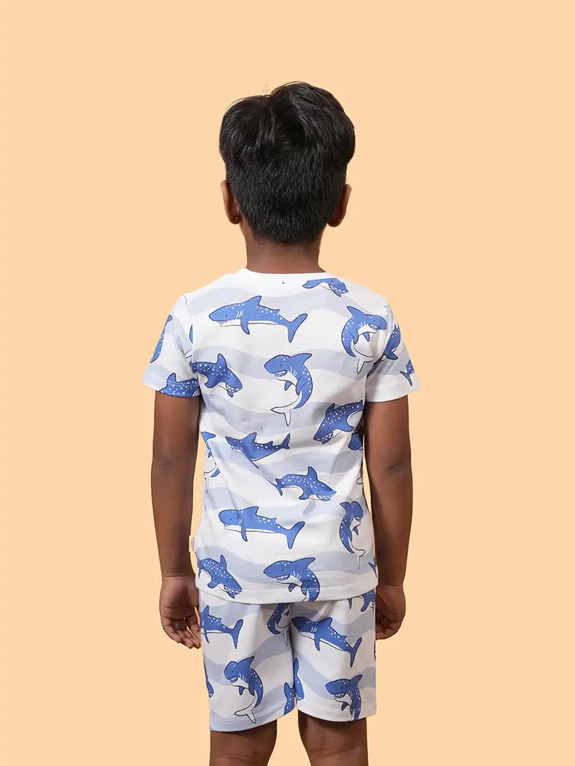 Shark Print Co-ord Set (228)