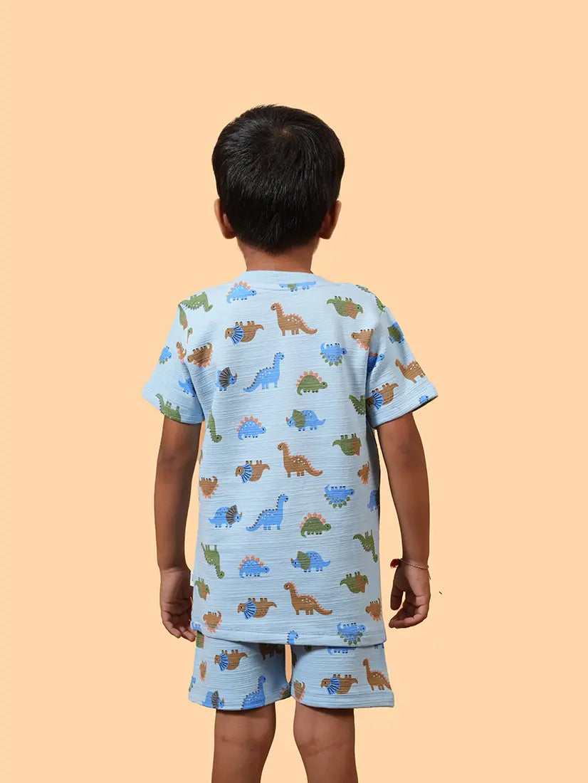 Blue Dino Adventure Co-ord Set (263)